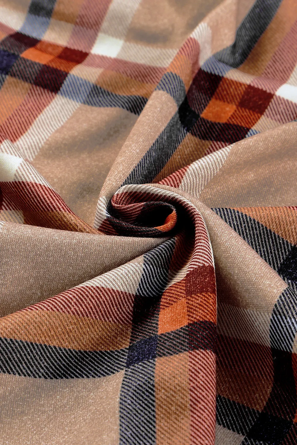 💀💎 Khaki Plaid Casual Pockets Buttoned Jacket – A Damn Good Staple for Your Wardrobe 💋