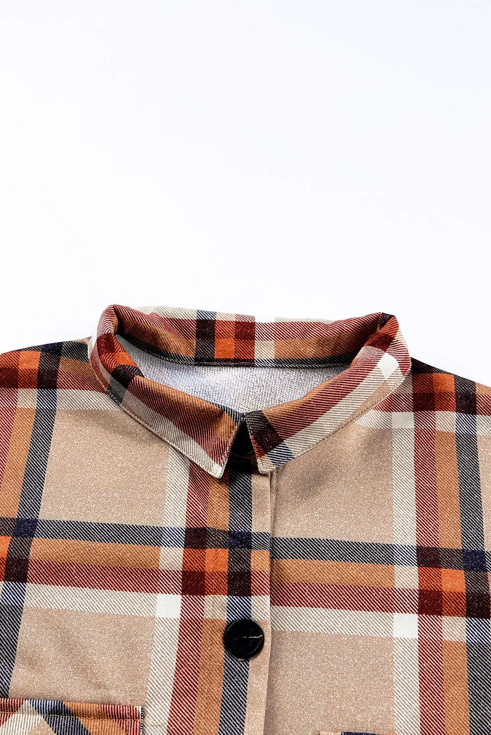 💀💎 Khaki Plaid Casual Pockets Buttoned Jacket – A Damn Good Staple for Your Wardrobe 💋