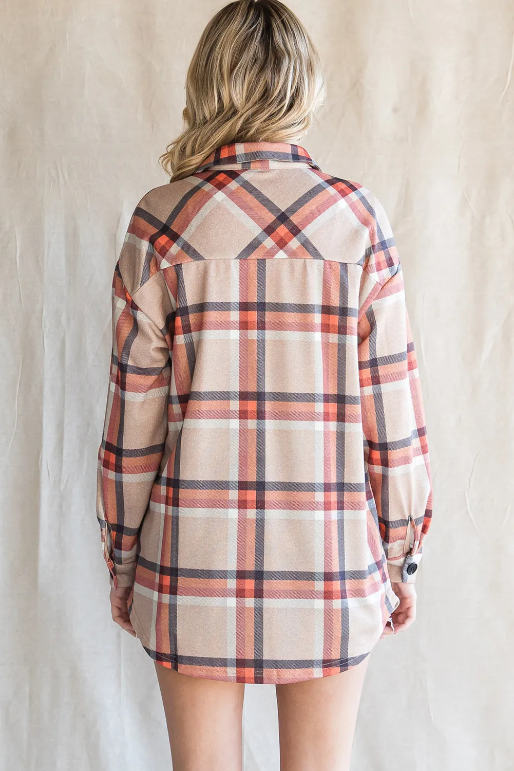 💀💎 Khaki Plaid Casual Pockets Buttoned Jacket – A Damn Good Staple for Your Wardrobe 💋