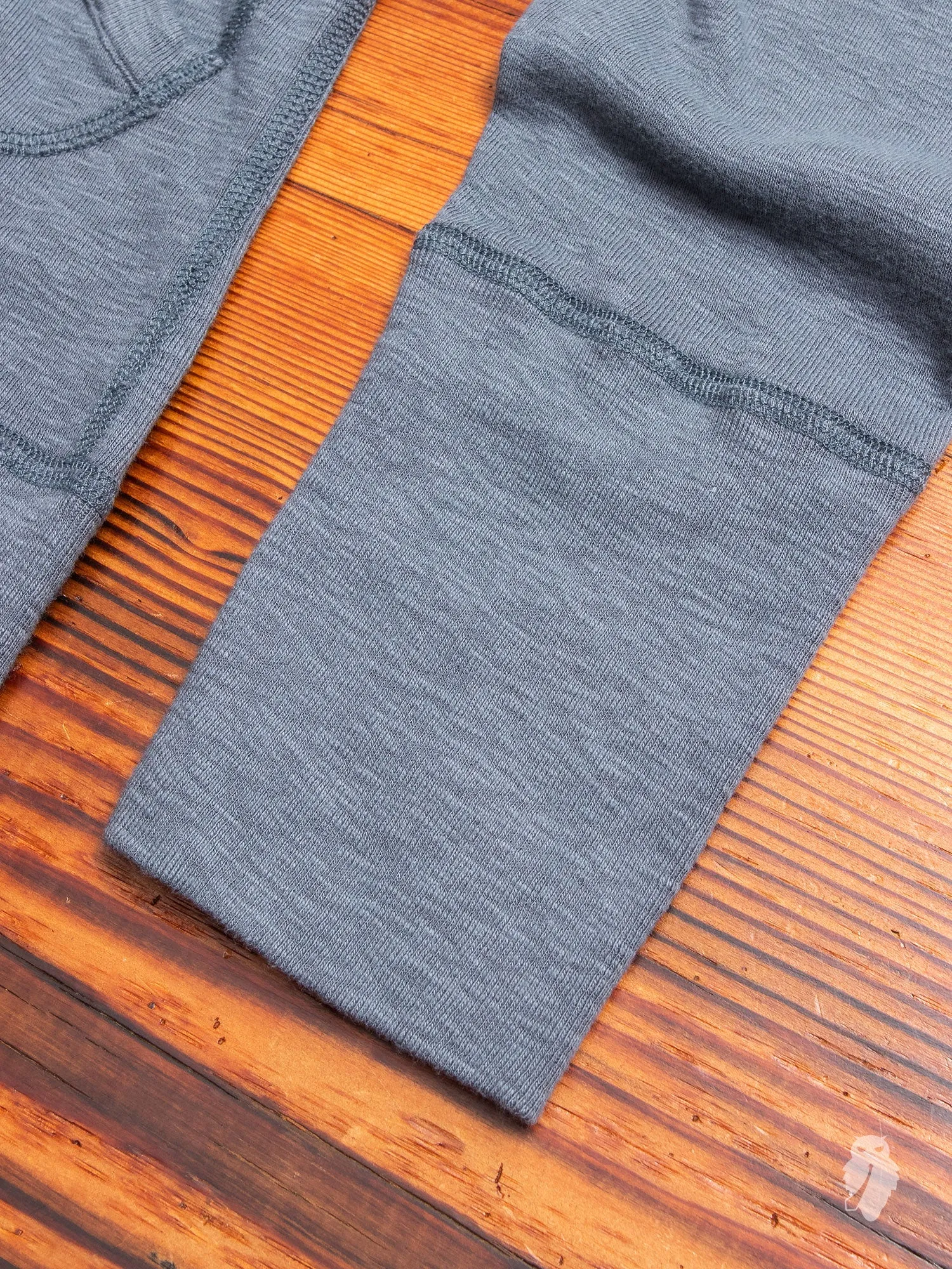 1x1 Slub Zip Hoodie in Shadow