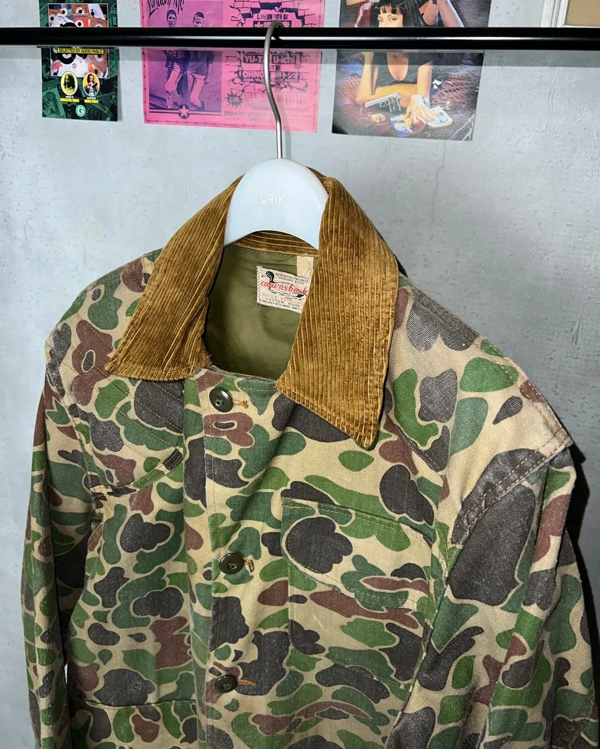60-70'S Canvasback / DUCK HUNTER CAMO HUNTING JKT