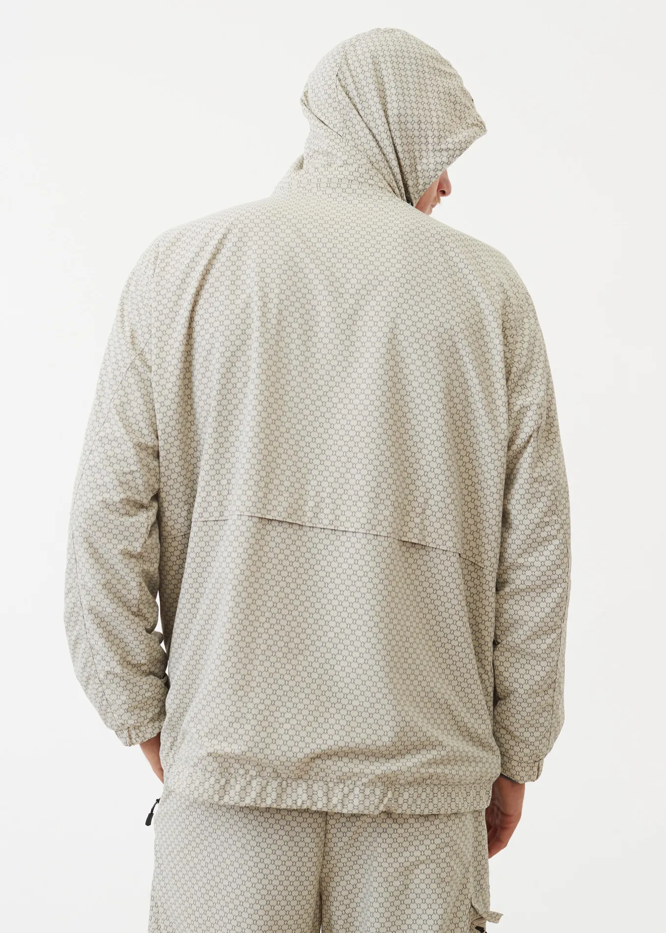 AFENDS Unisex Anthology - Unisex Nylon Anorak - Cement