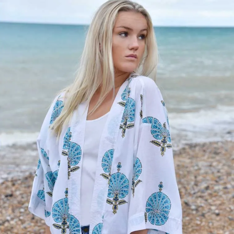 Aqua Shell Summer Jacket