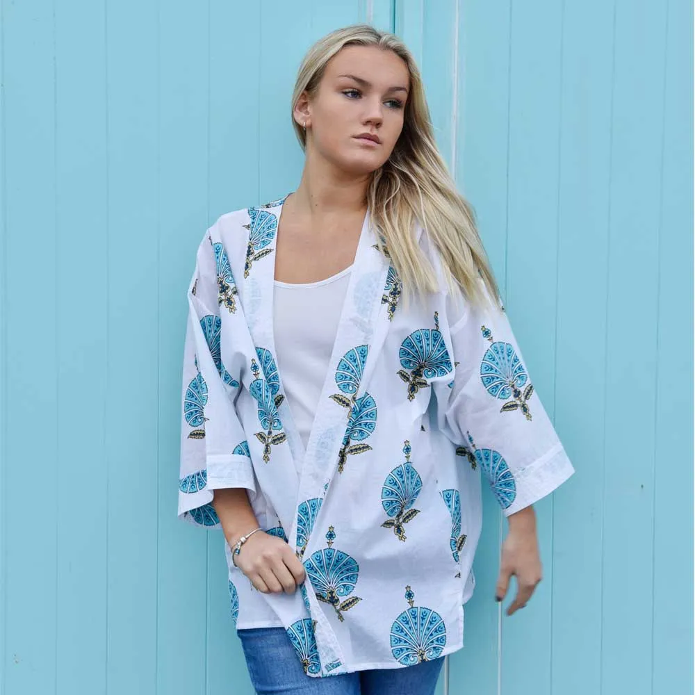 Aqua Shell Summer Jacket
