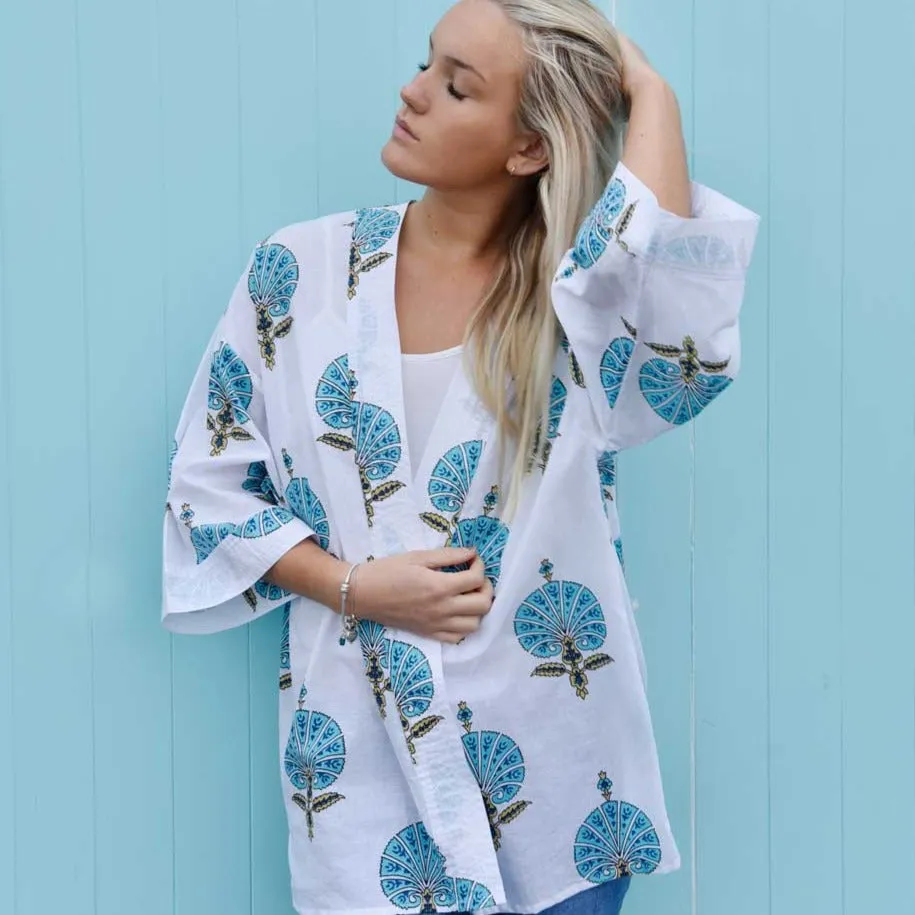 Aqua Shell Summer Jacket