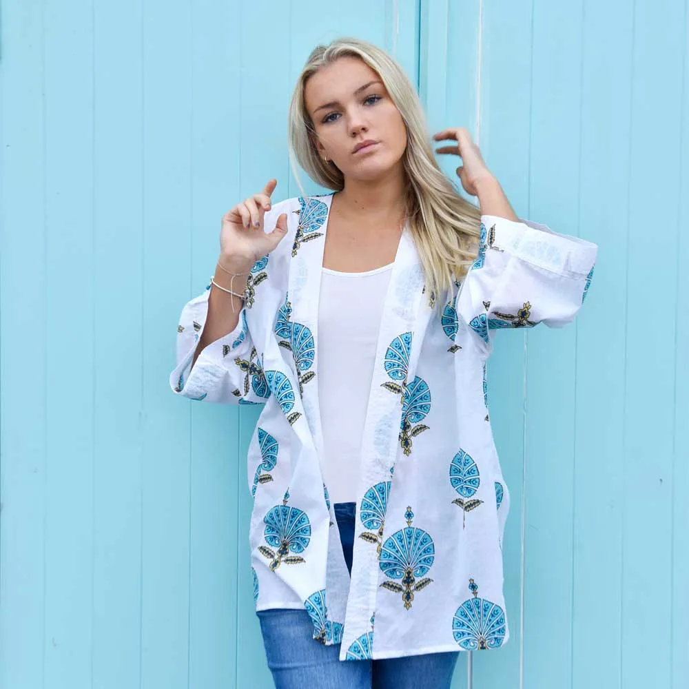 Aqua Shell Summer Jacket