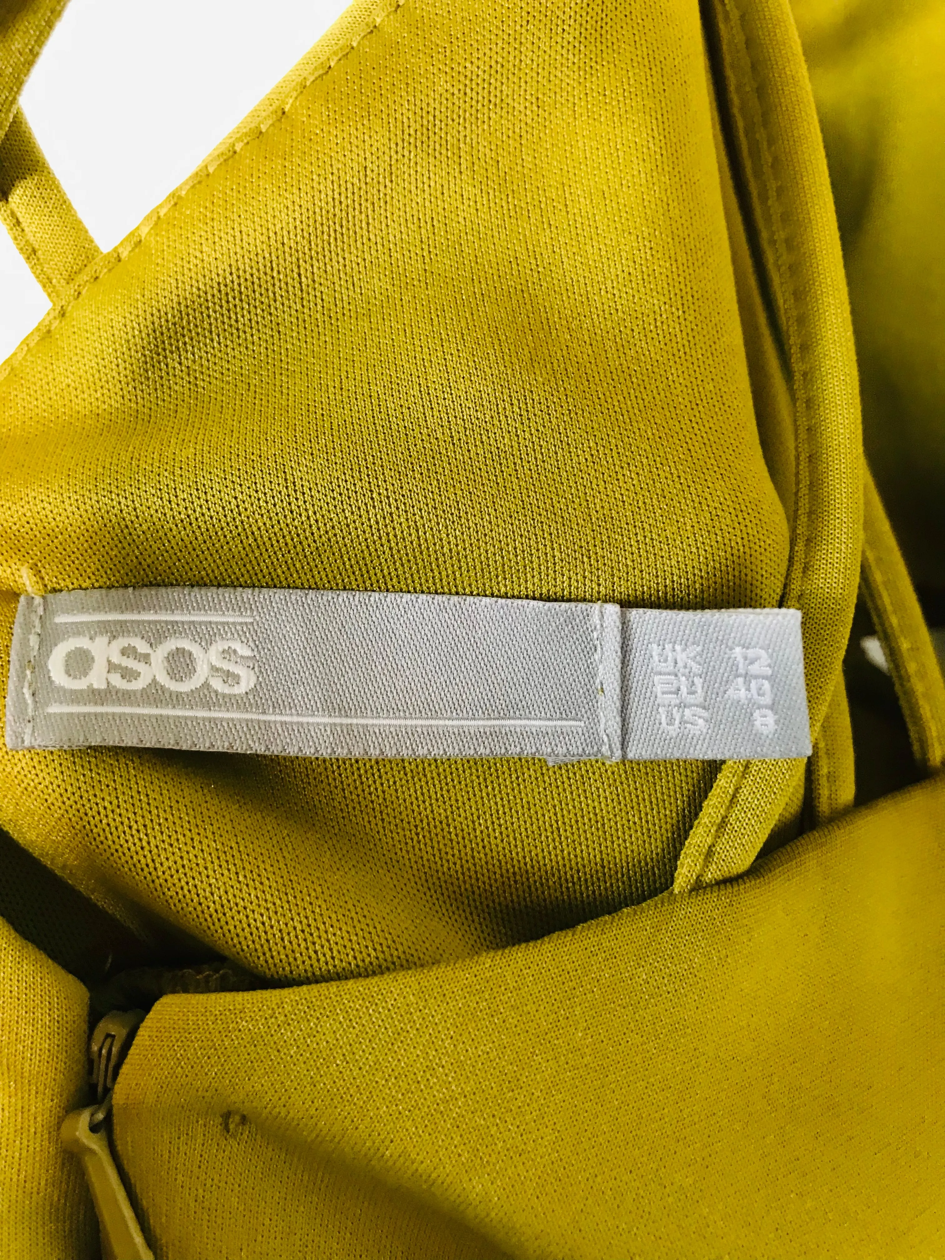 Asos Women's Bodycon Dress | UK12 | Green