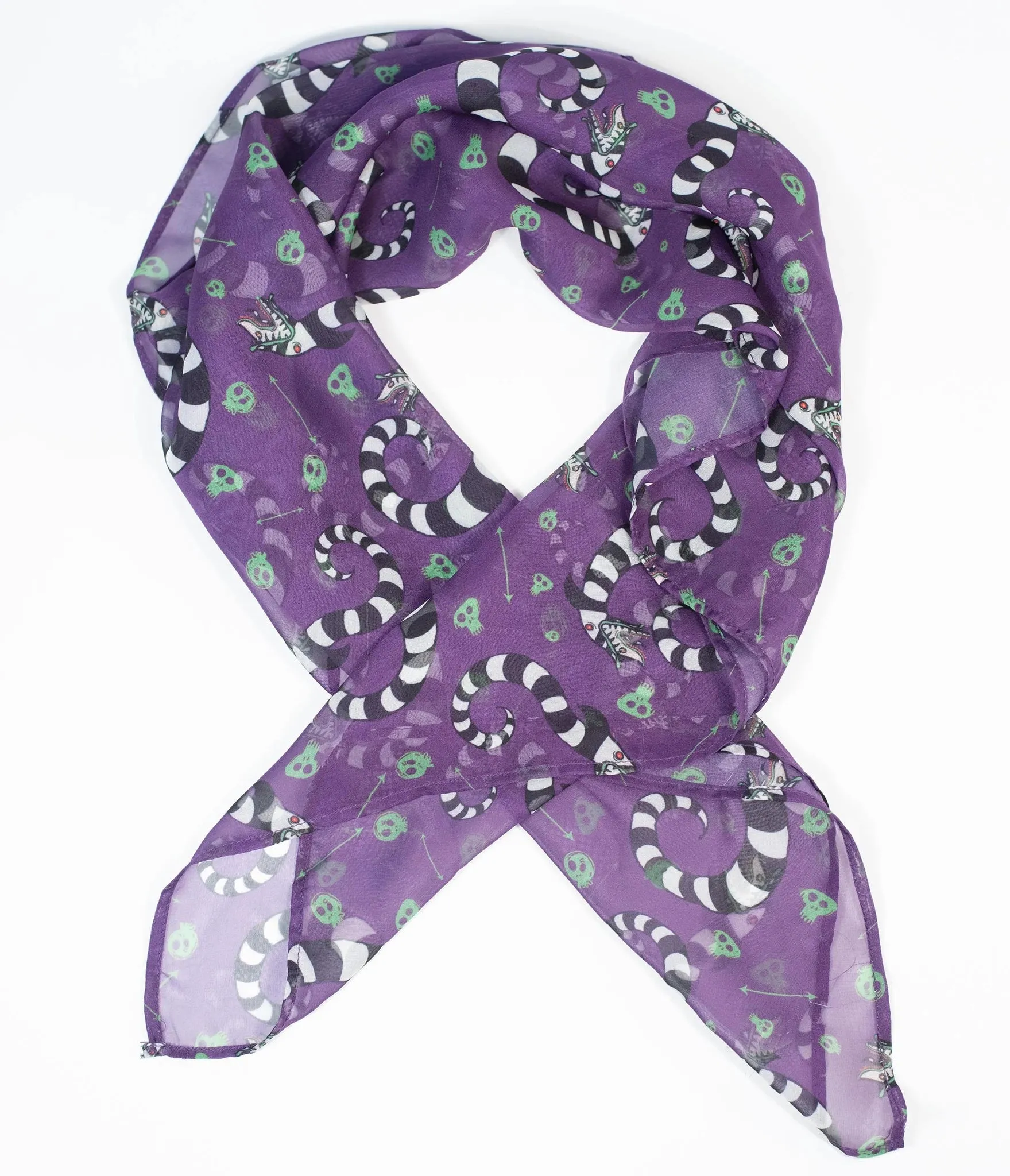 Beetlejuice Sandworm Soiree Hair Scarf