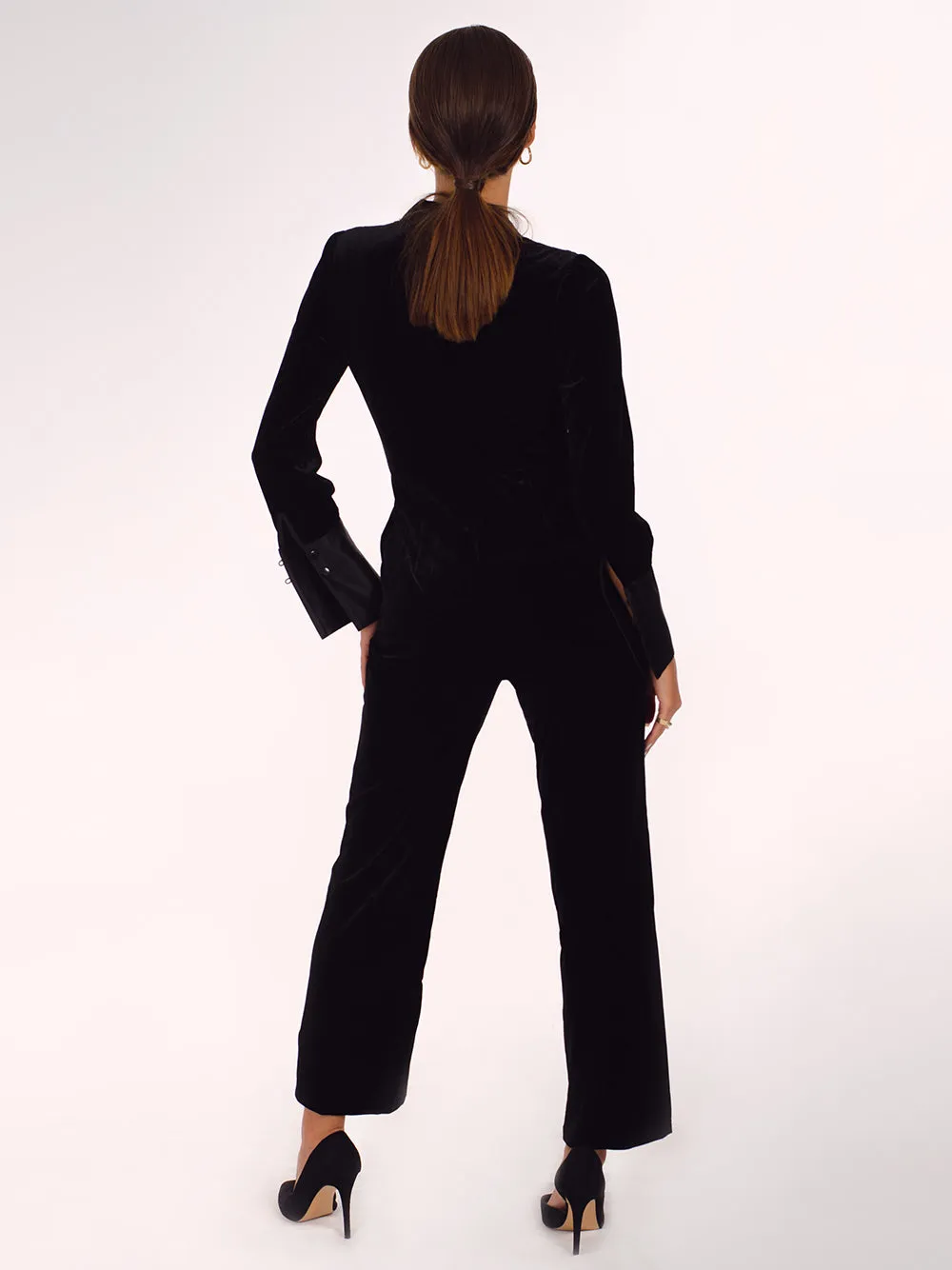 BERESHEET Velvet Jumpsuit