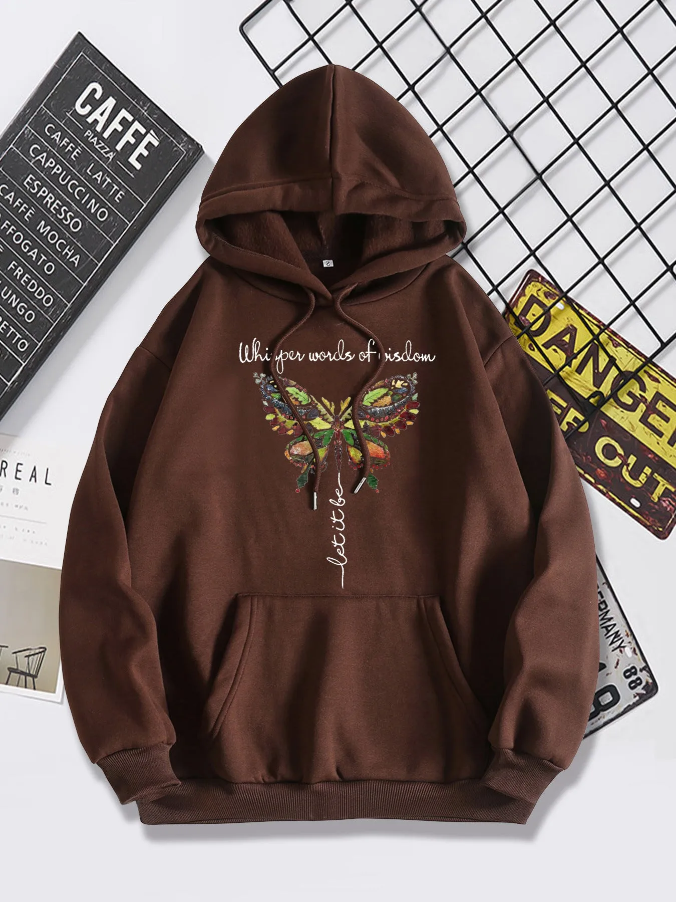 Butterfly Print Hoodie
