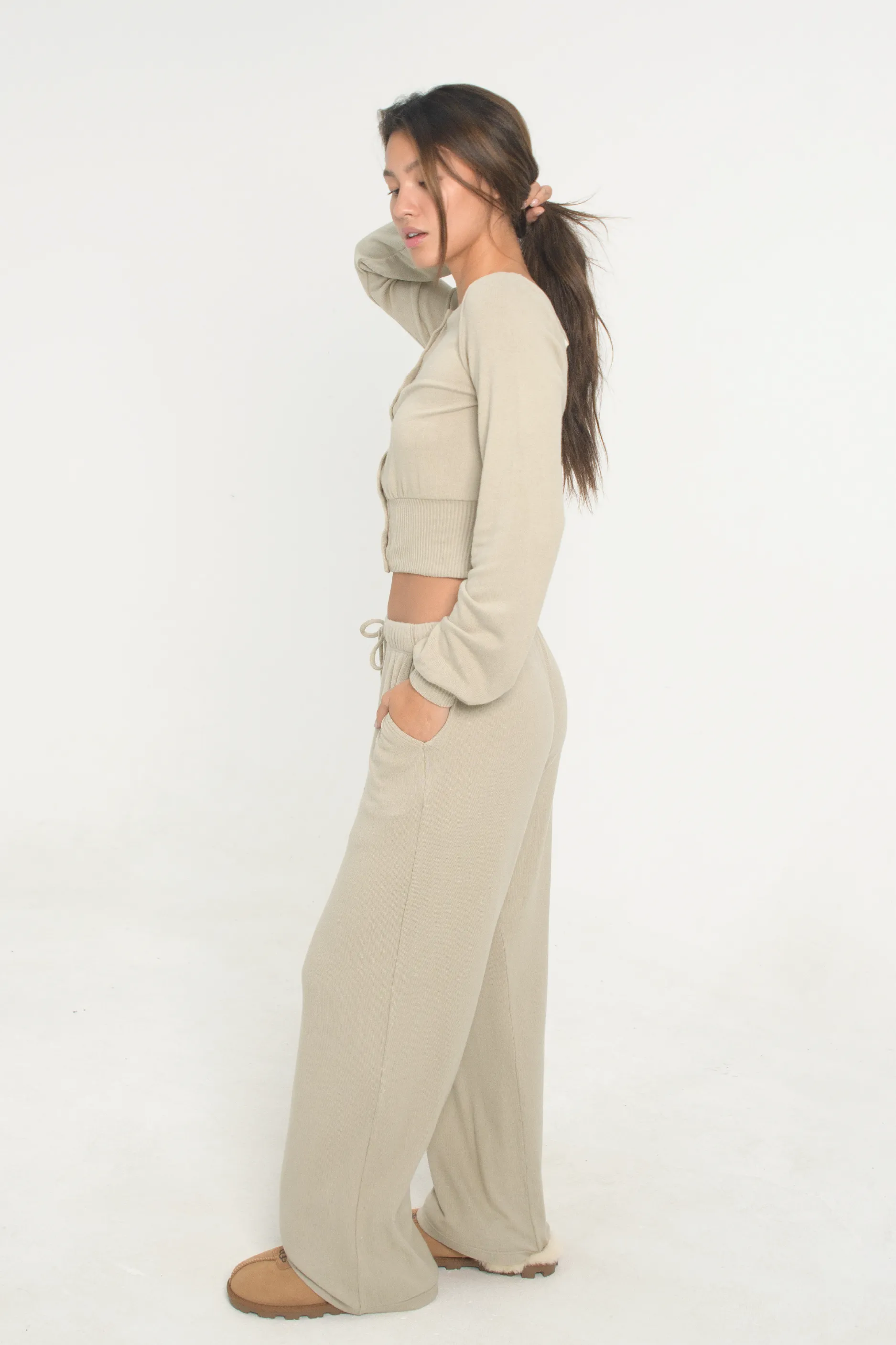 Cardigan Sweater - Oatmeal