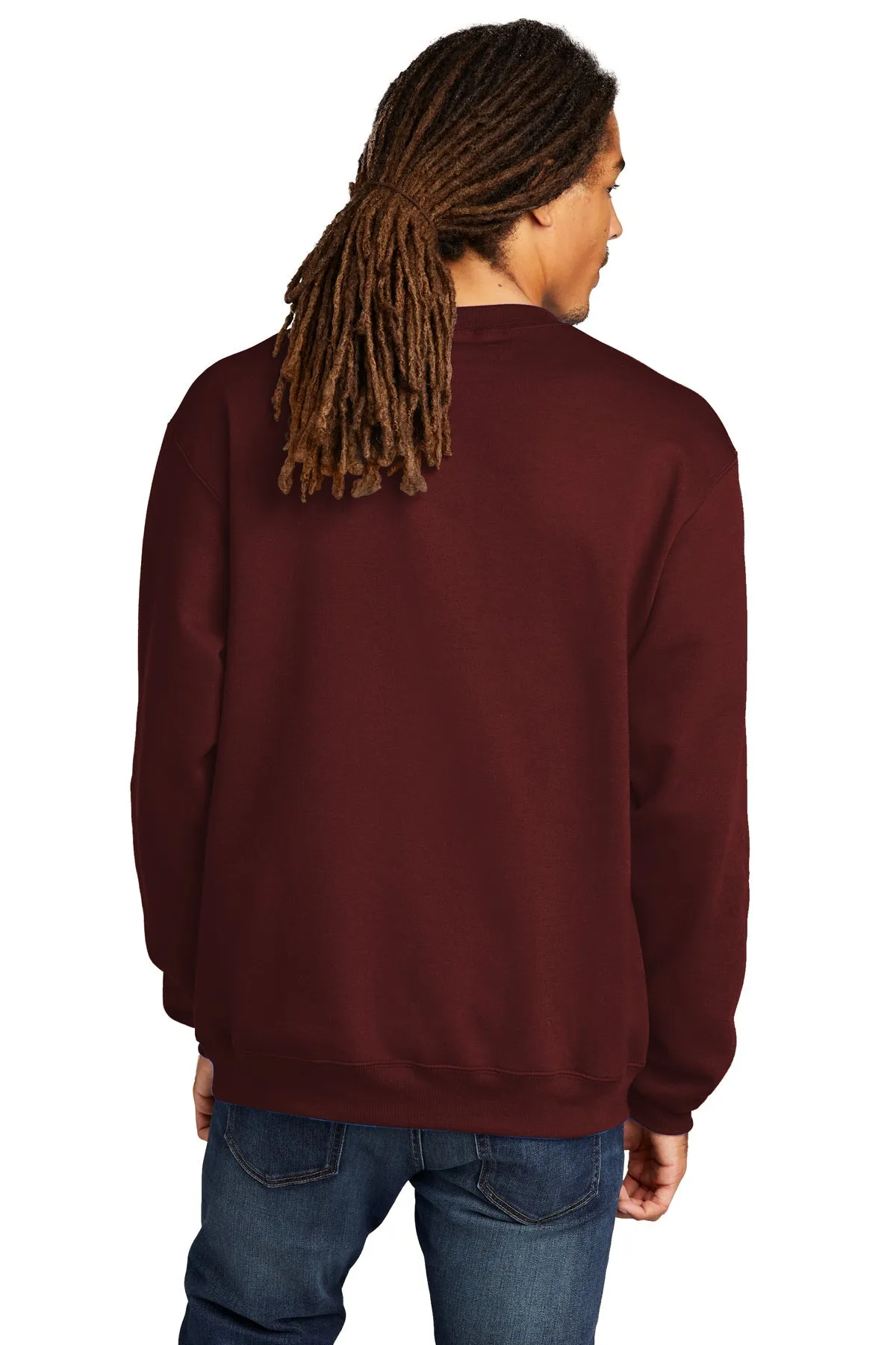 Champion Eco Fleece Crewneck Sweatshirt, Maroon