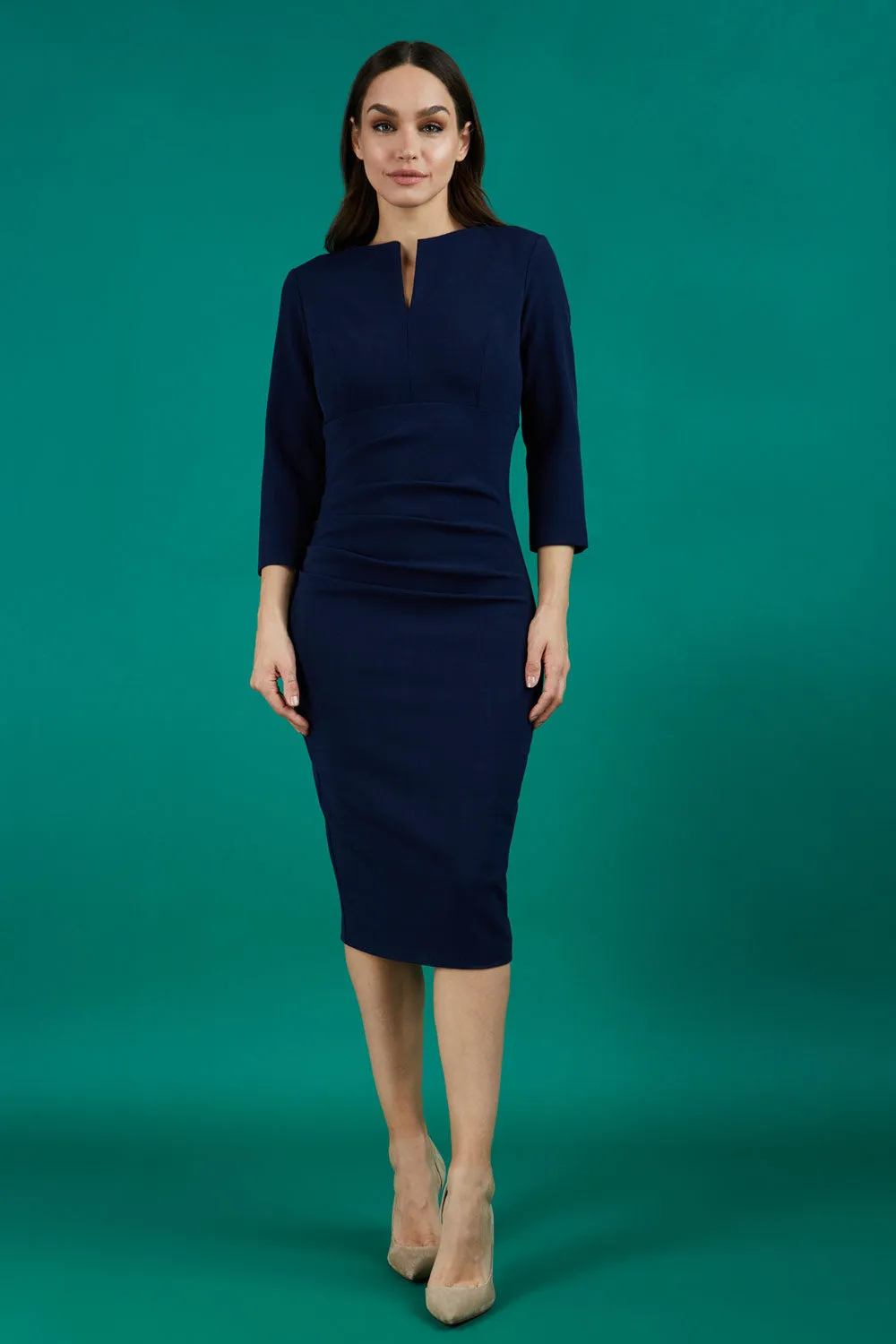 Chandos Sleeved Pencil Dress