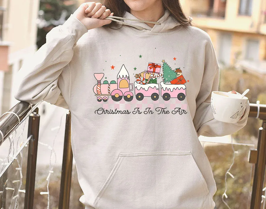Christmas Crewneck hoodie Sweatshirt, Happy Holidays Country Christmas,Holiday