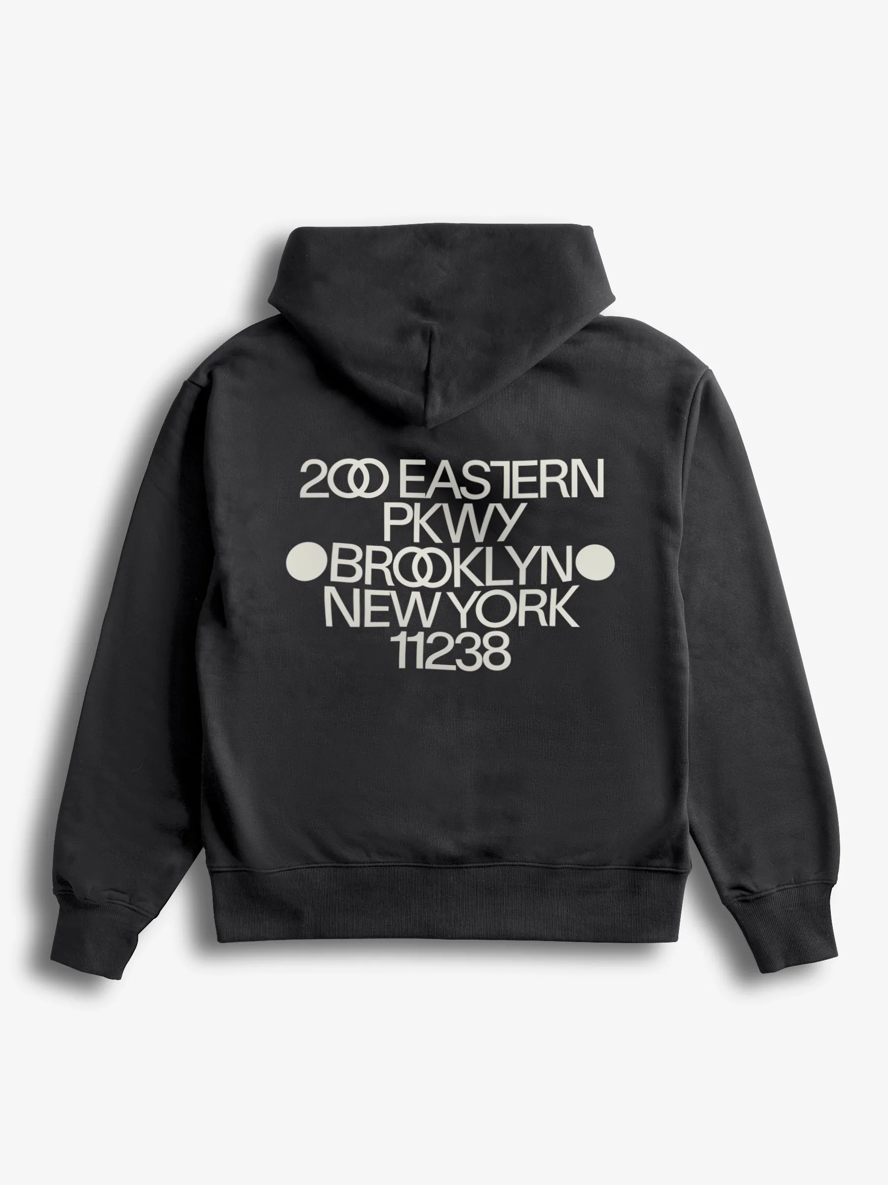 Classic Zip Hoodie, Black