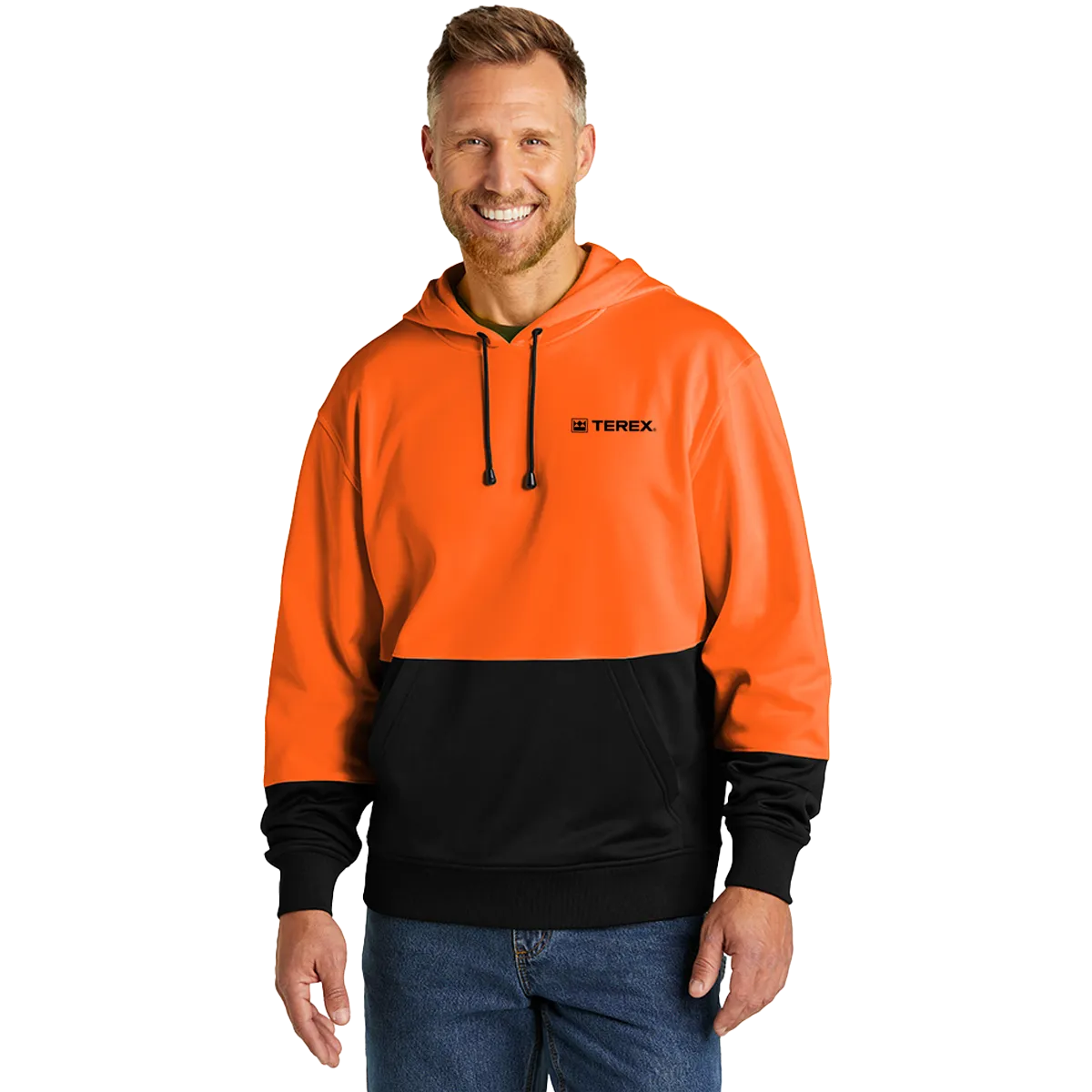 CornerStone Enhanced Visibility Fleece Pullover Hoodie