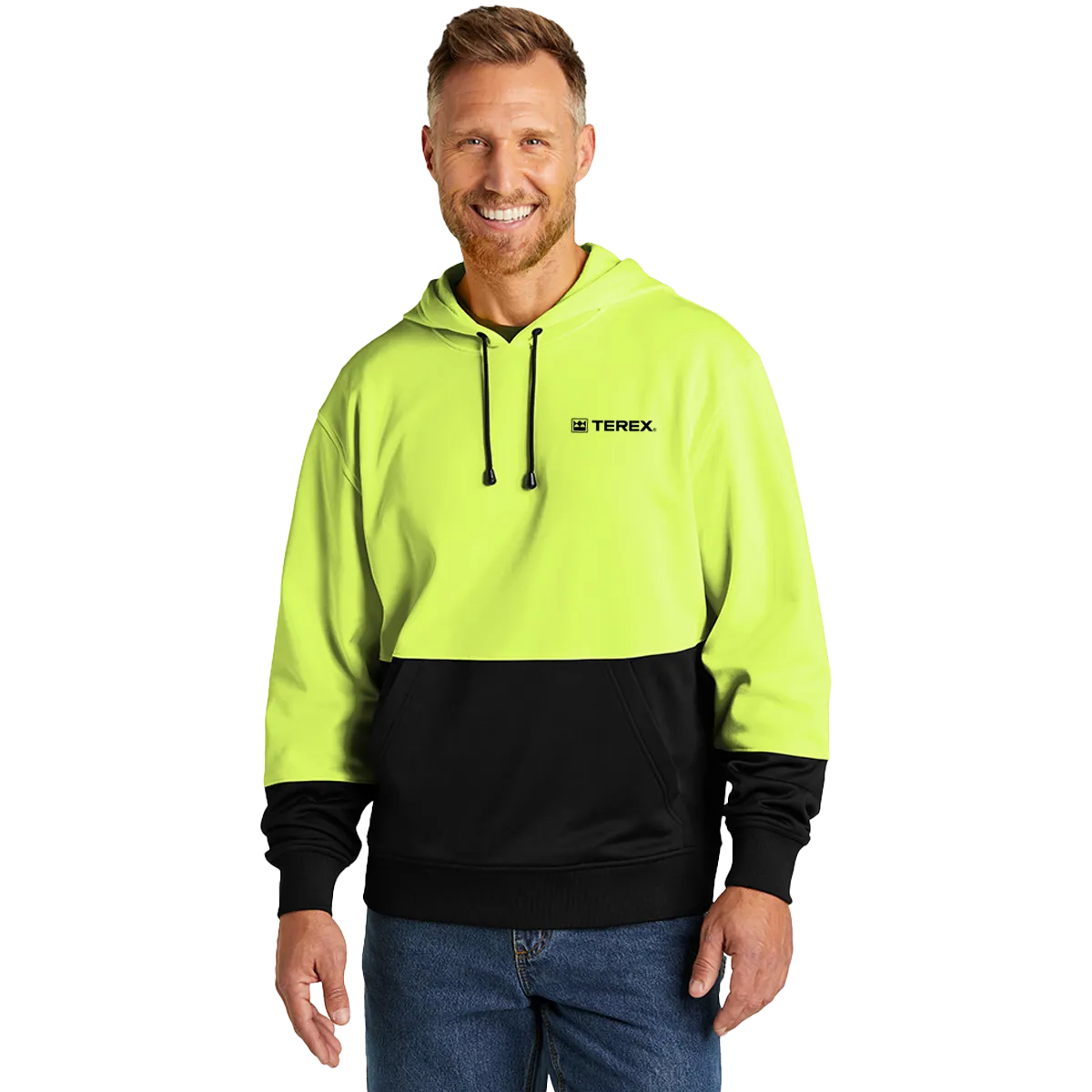 CornerStone Enhanced Visibility Fleece Pullover Hoodie