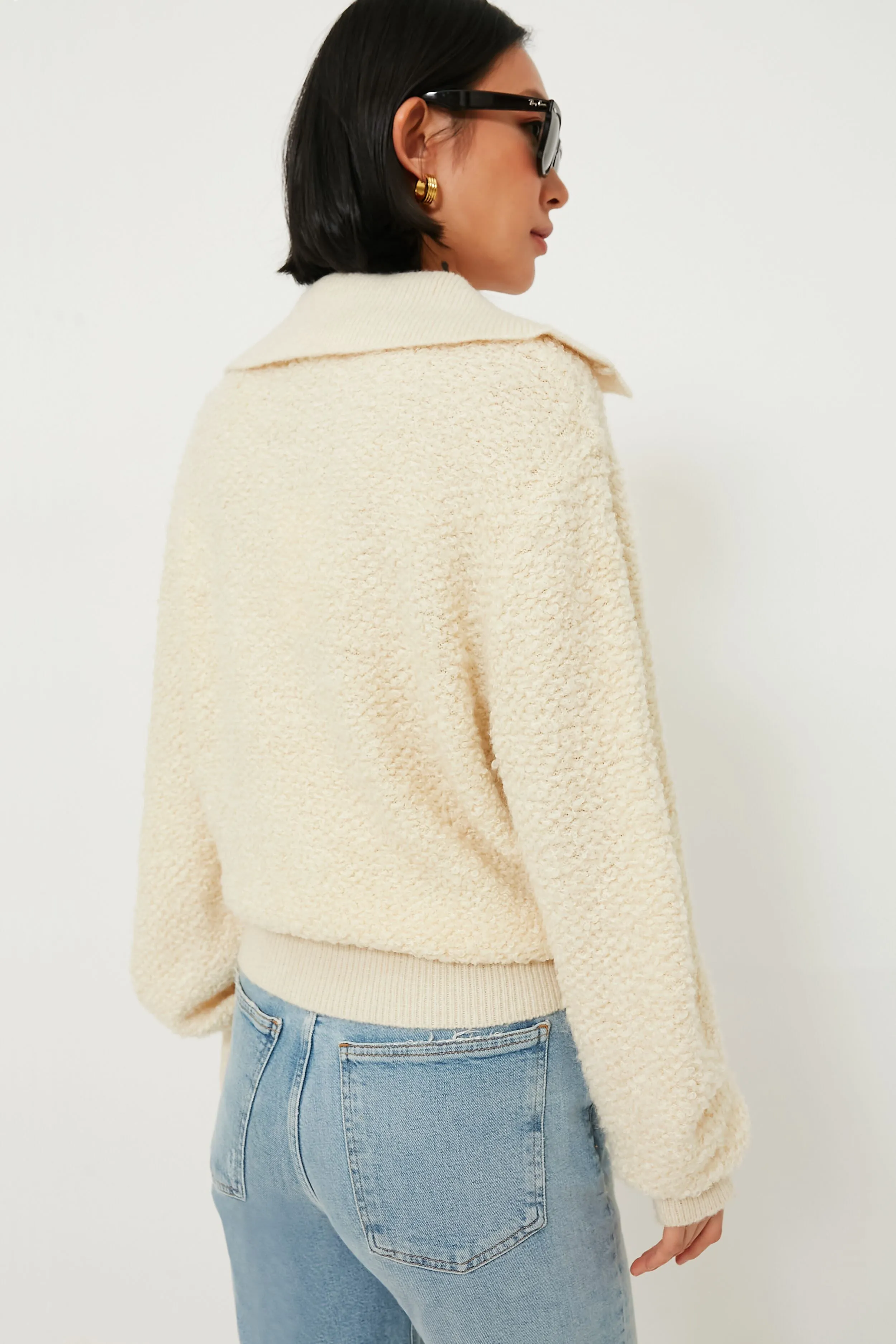 Cream Hayes Sweater Top