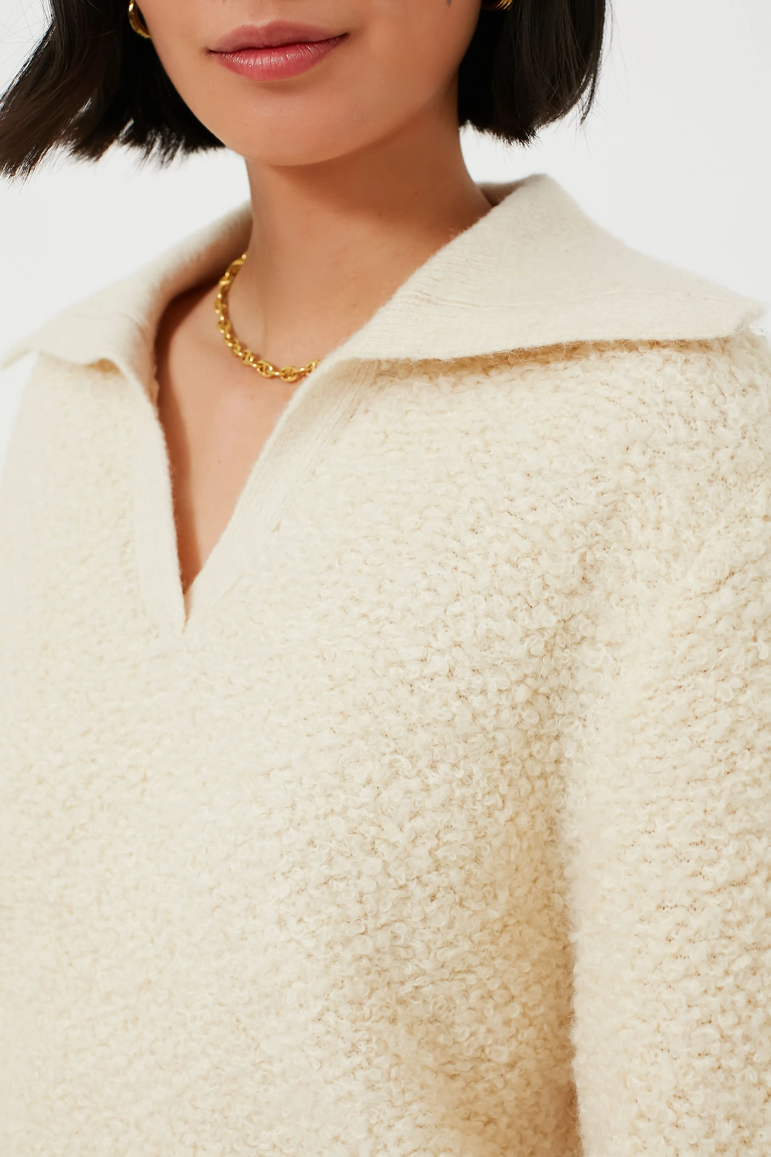 Cream Hayes Sweater Top