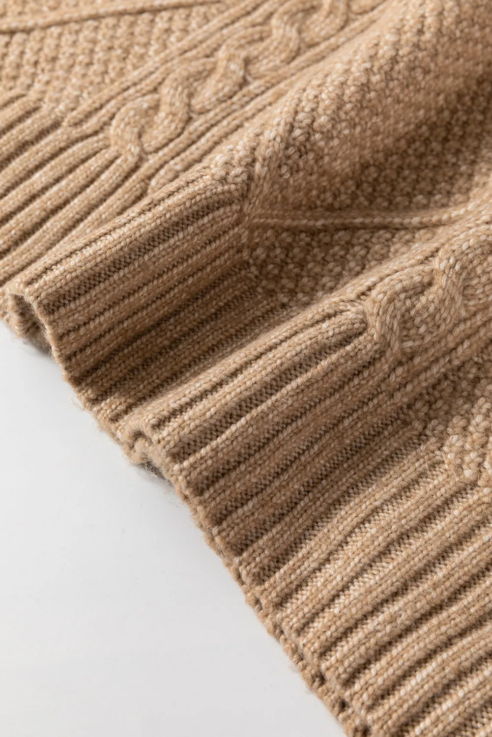 Fall Sweater Dress - Taupe