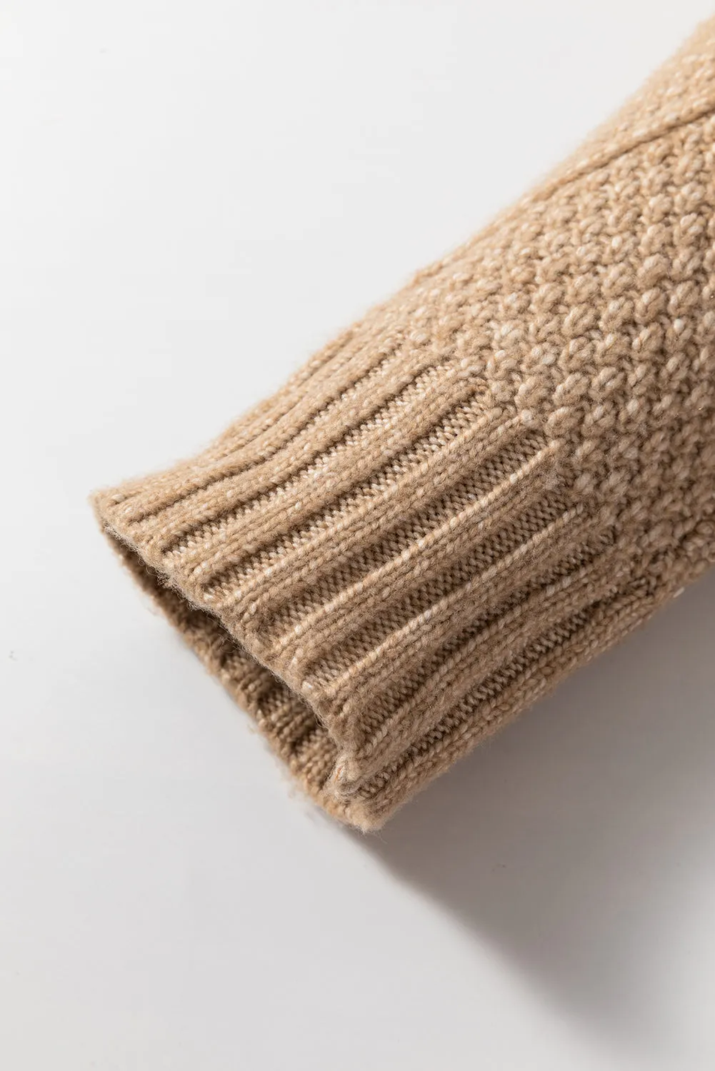 Fall Sweater Dress - Taupe