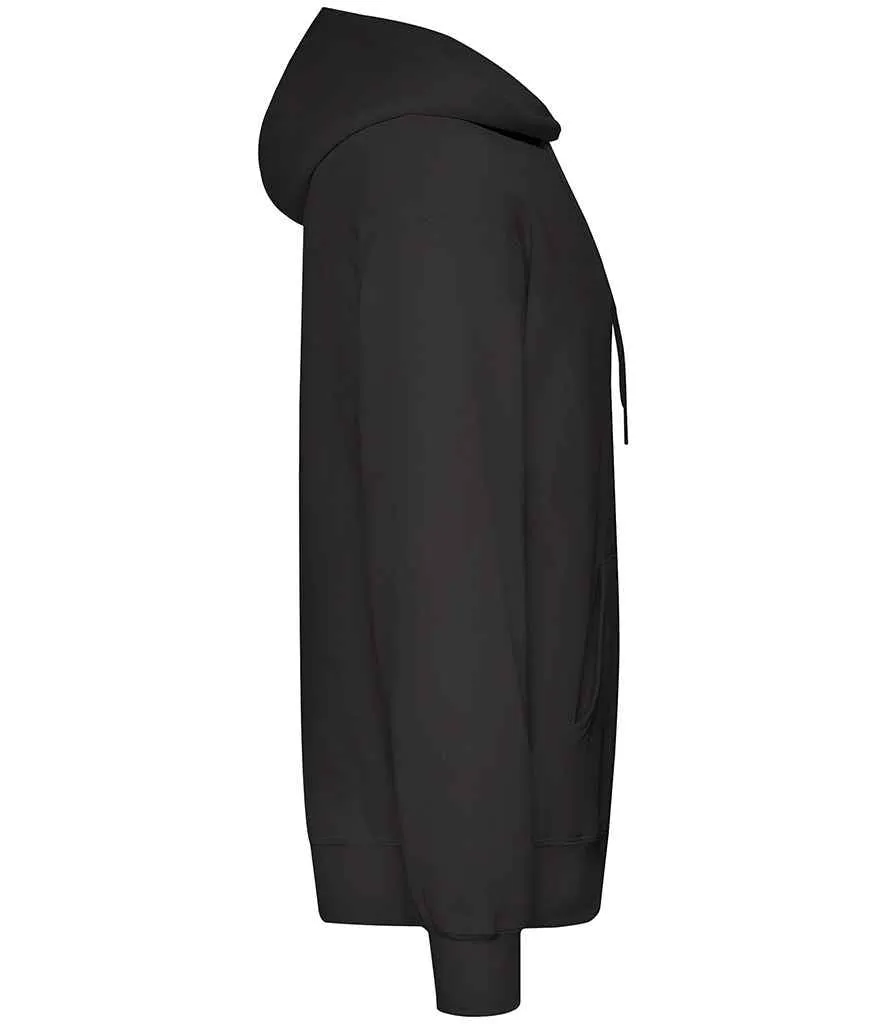 Fruit of the Loom Classic Hooded Sweatshirt - Black, Grey, White