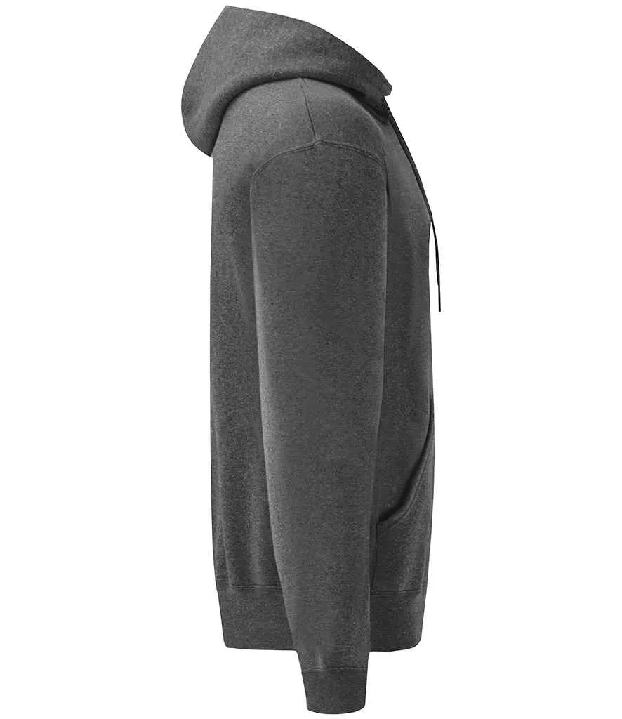 Fruit of the Loom Classic Hooded Sweatshirt - Black, Grey, White