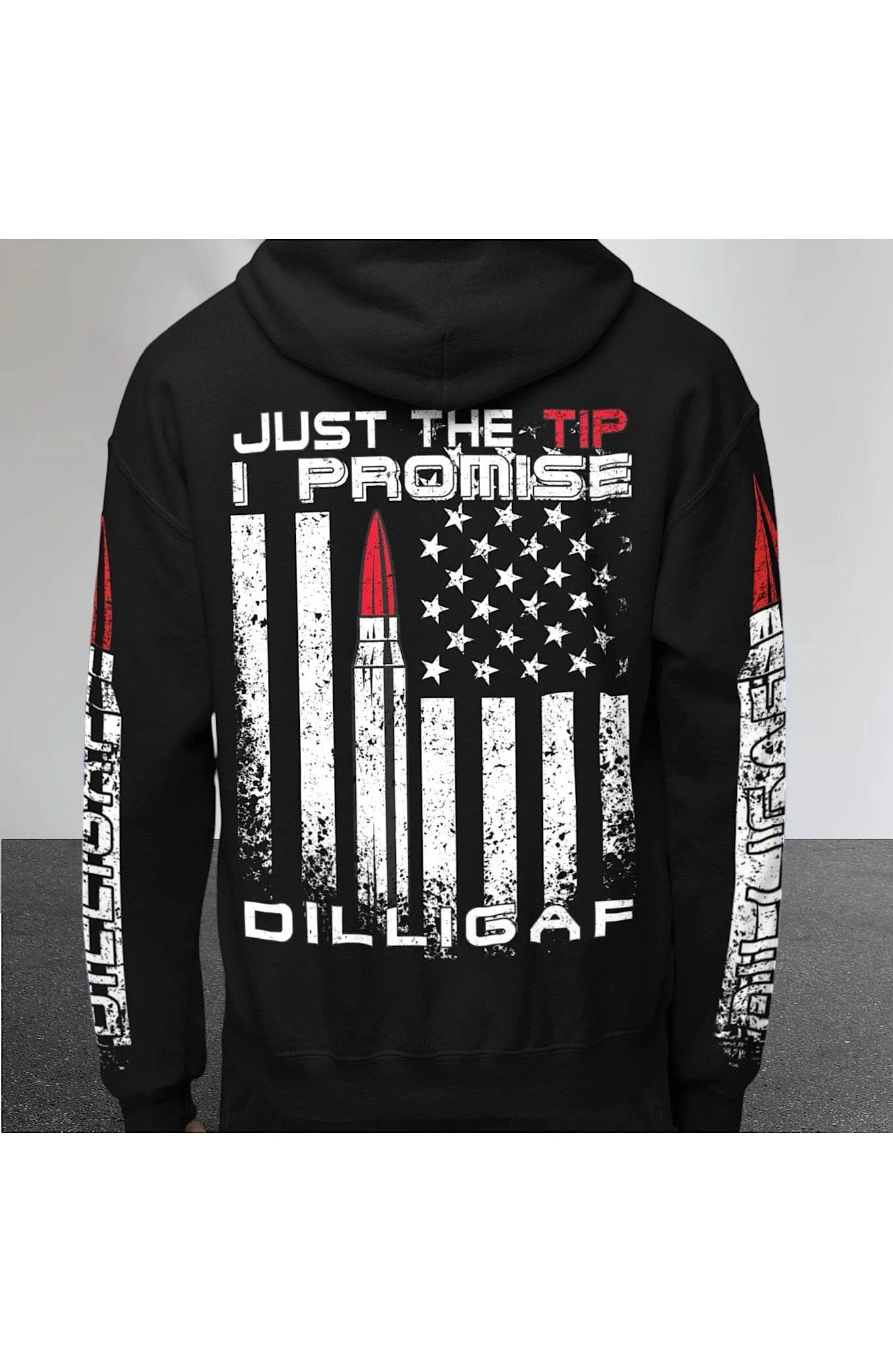 Just The Tip I Promise Zip Up Hoodie