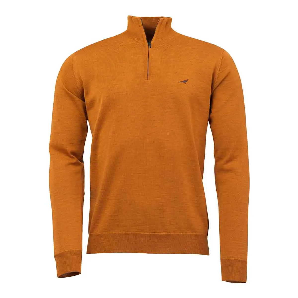 Laksen Norfolk Zip Neck Knit Pullover