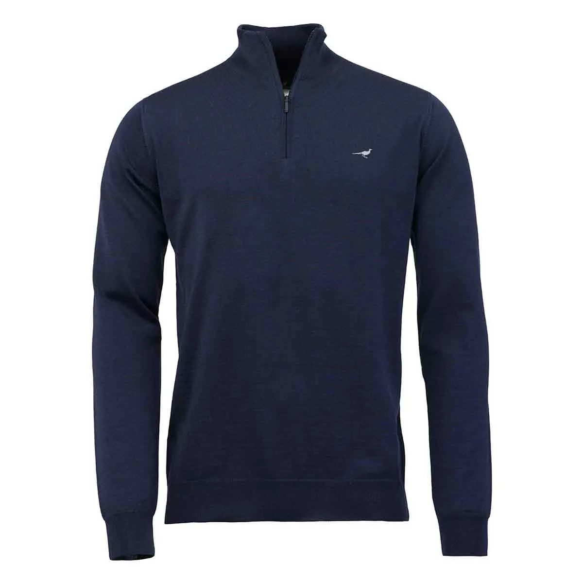 Laksen Norfolk Zip Neck Knit Pullover