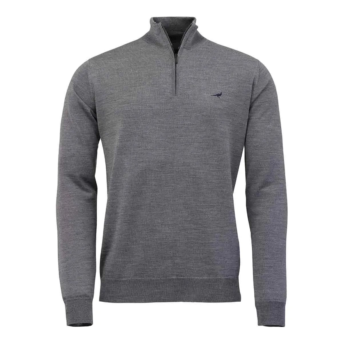 Laksen Norfolk Zip Neck Knit Pullover