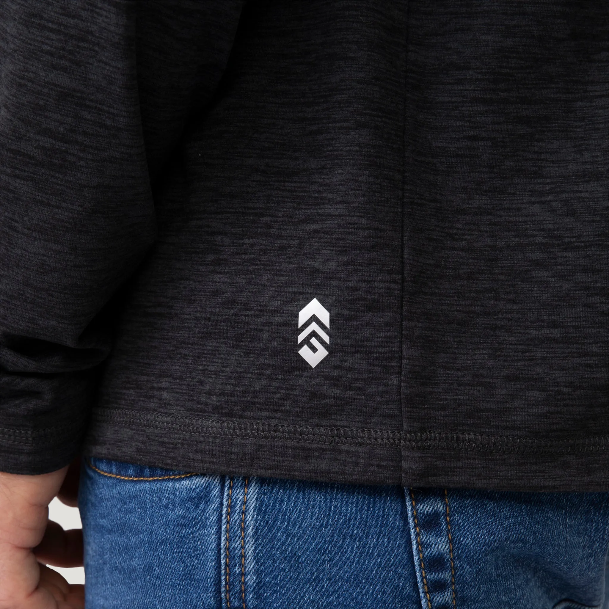 Men's Sueded Spacedye Hoodie