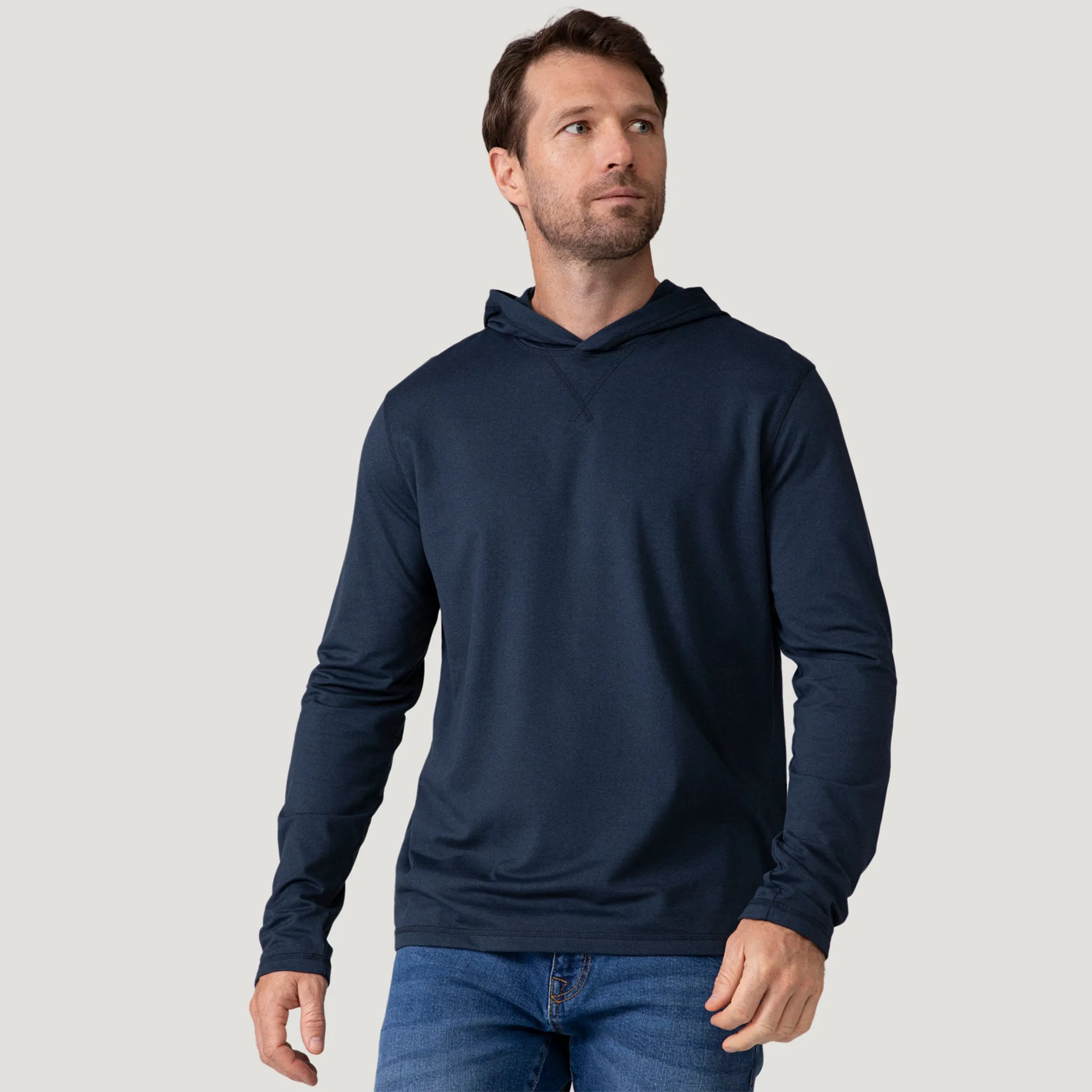 Men's Sueded Spacedye Hoodie