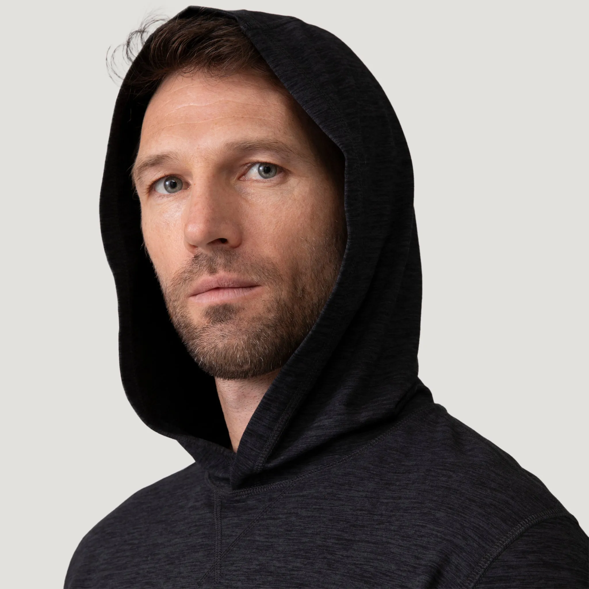 Men's Sueded Spacedye Hoodie