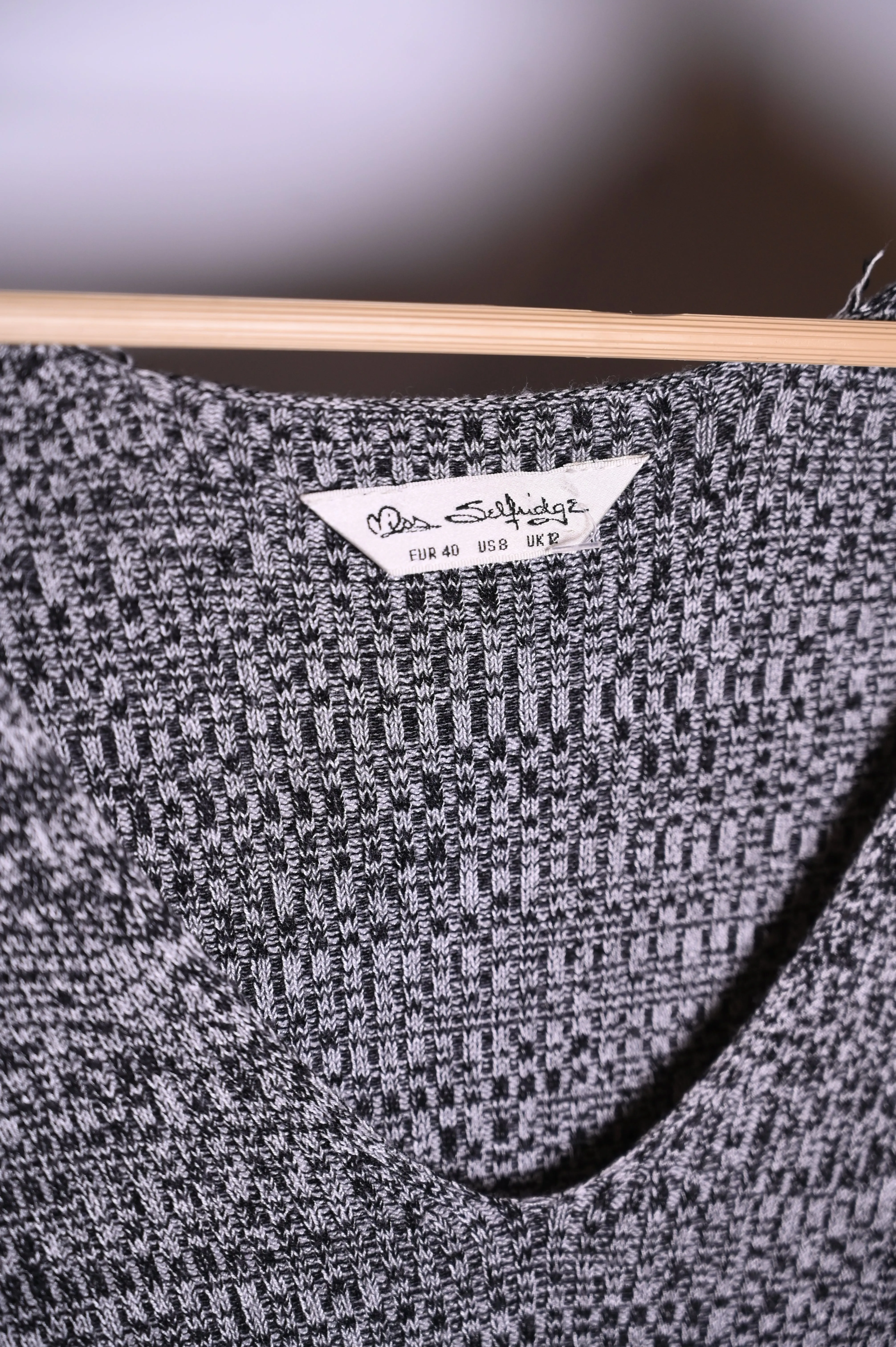 Miss Selfridge Grey Bodycon
