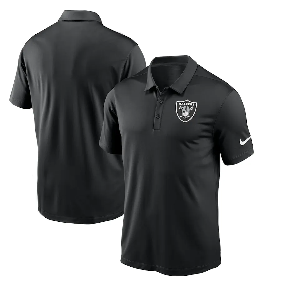 Nike Las Vegas Raiders Franchise Team Performance Polo - Black