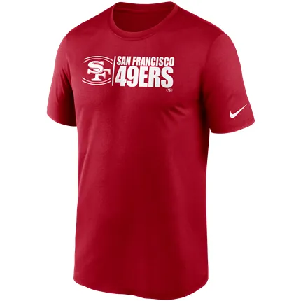 Nike San Francisco 49ERS  TEAM IMPACT LEGEND T-SHIRT