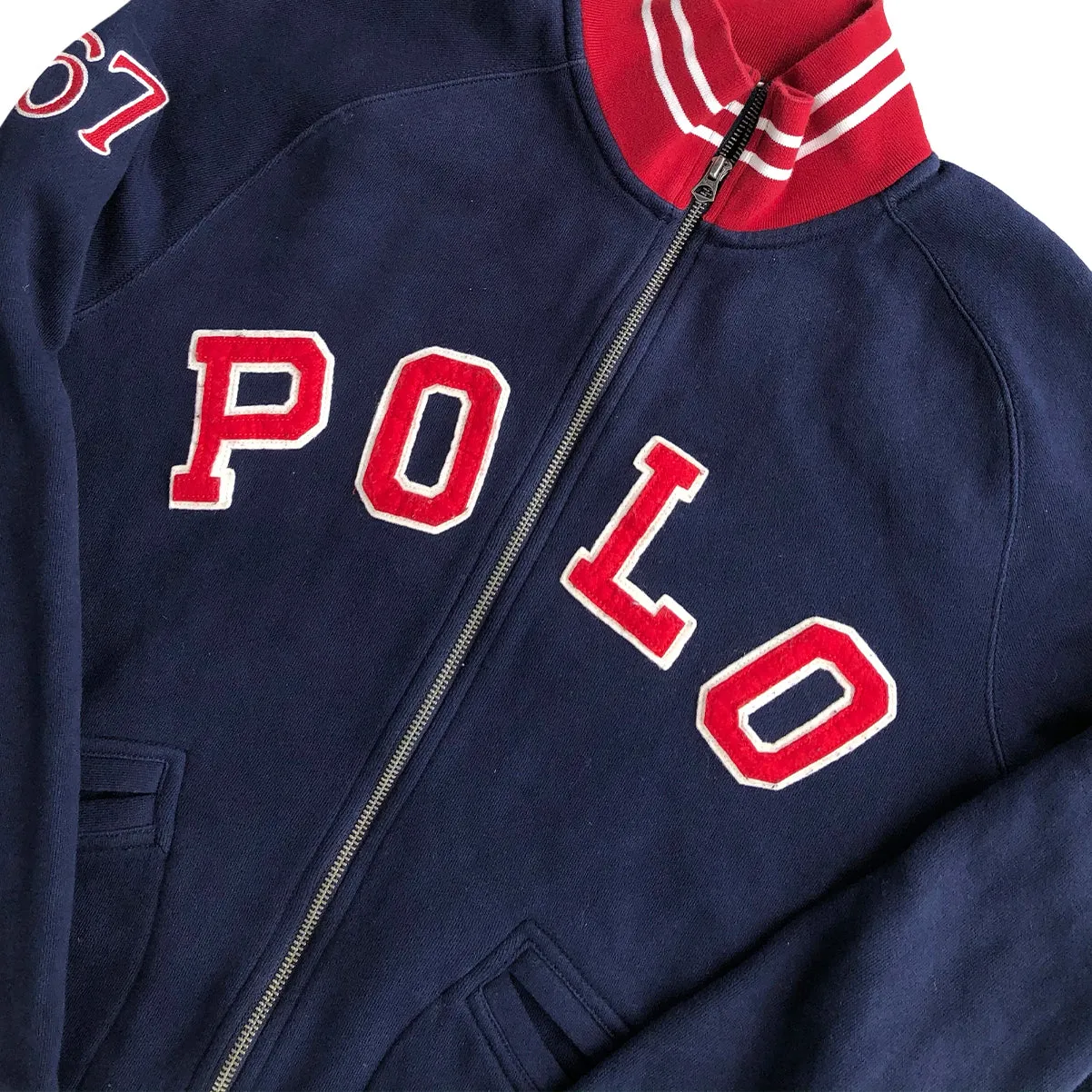 Polo Ralph Lauren Zip Up Sweater M