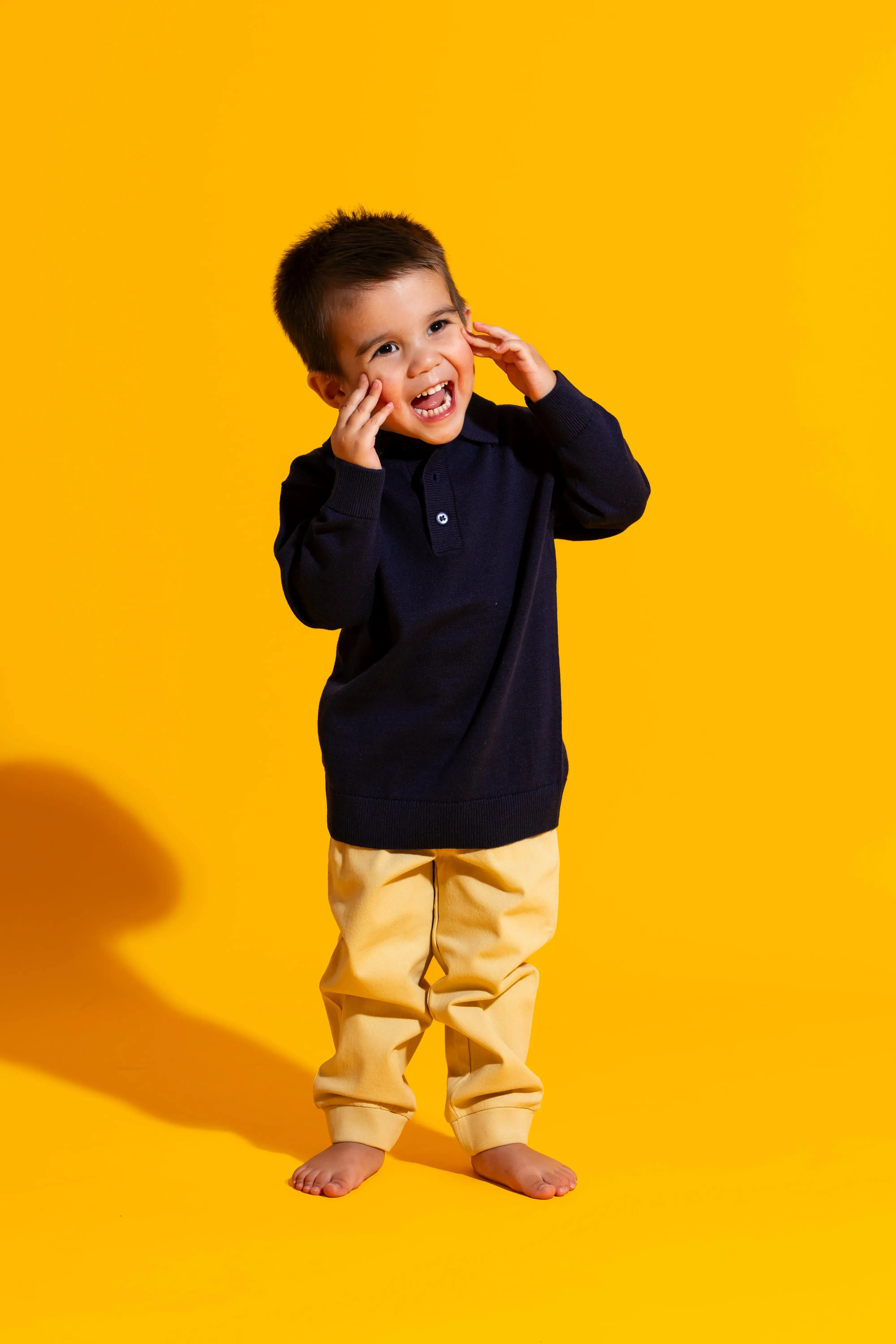 Polo Sweater_Navy