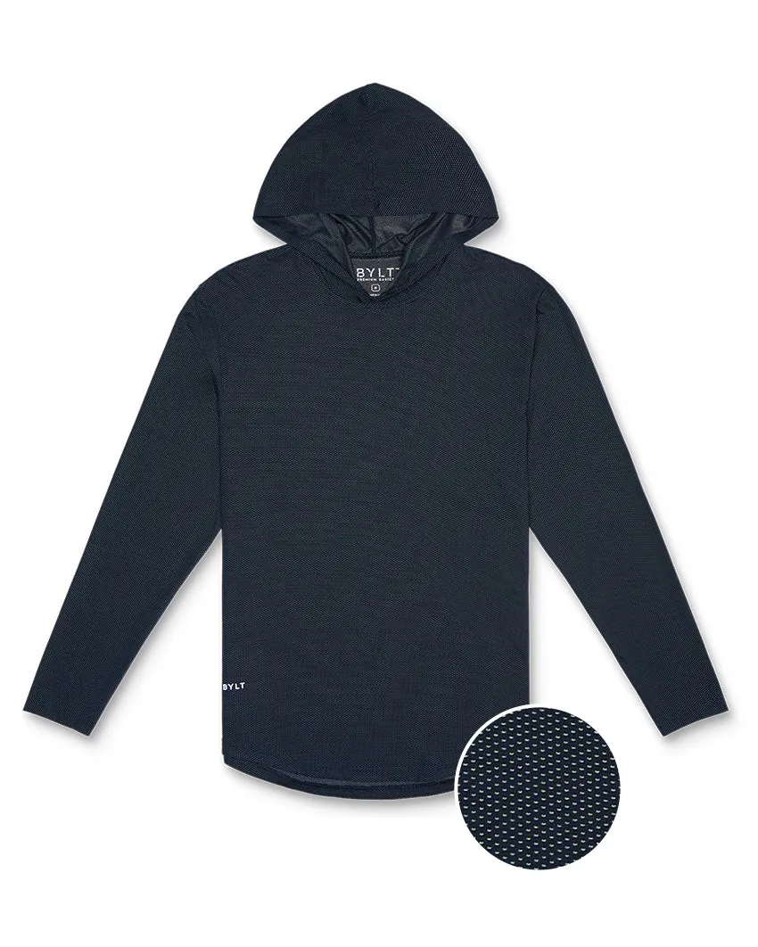 Pulse Pullover Drop-Cut Hoodie