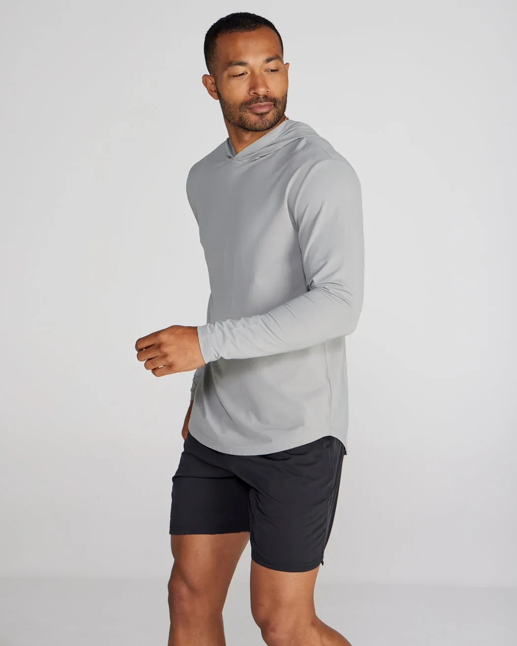 Pulse Pullover Drop-Cut Hoodie