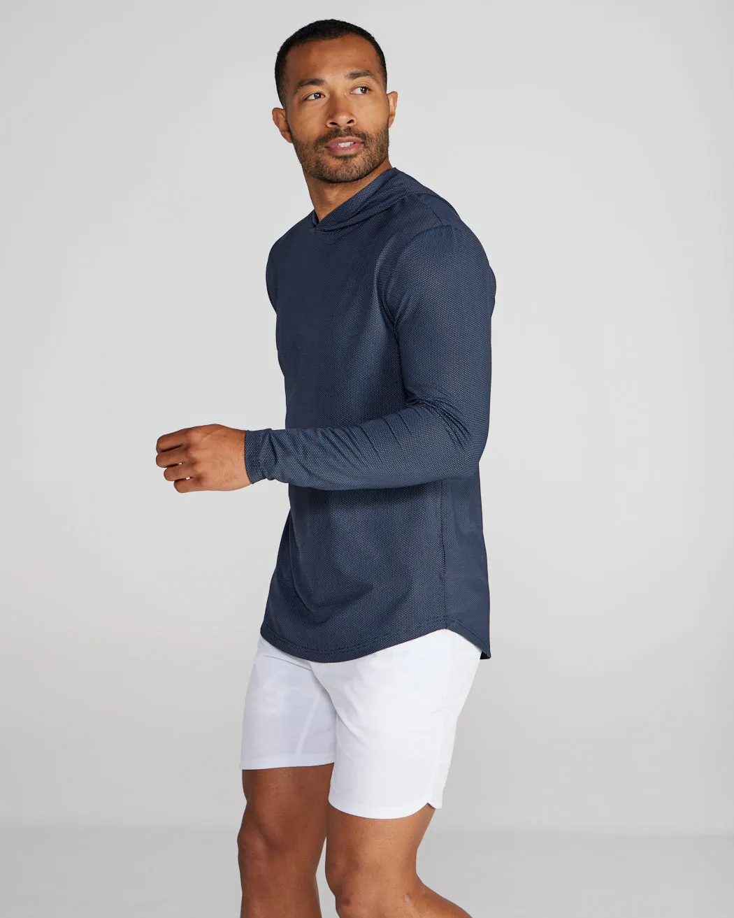 Pulse Pullover Drop-Cut Hoodie