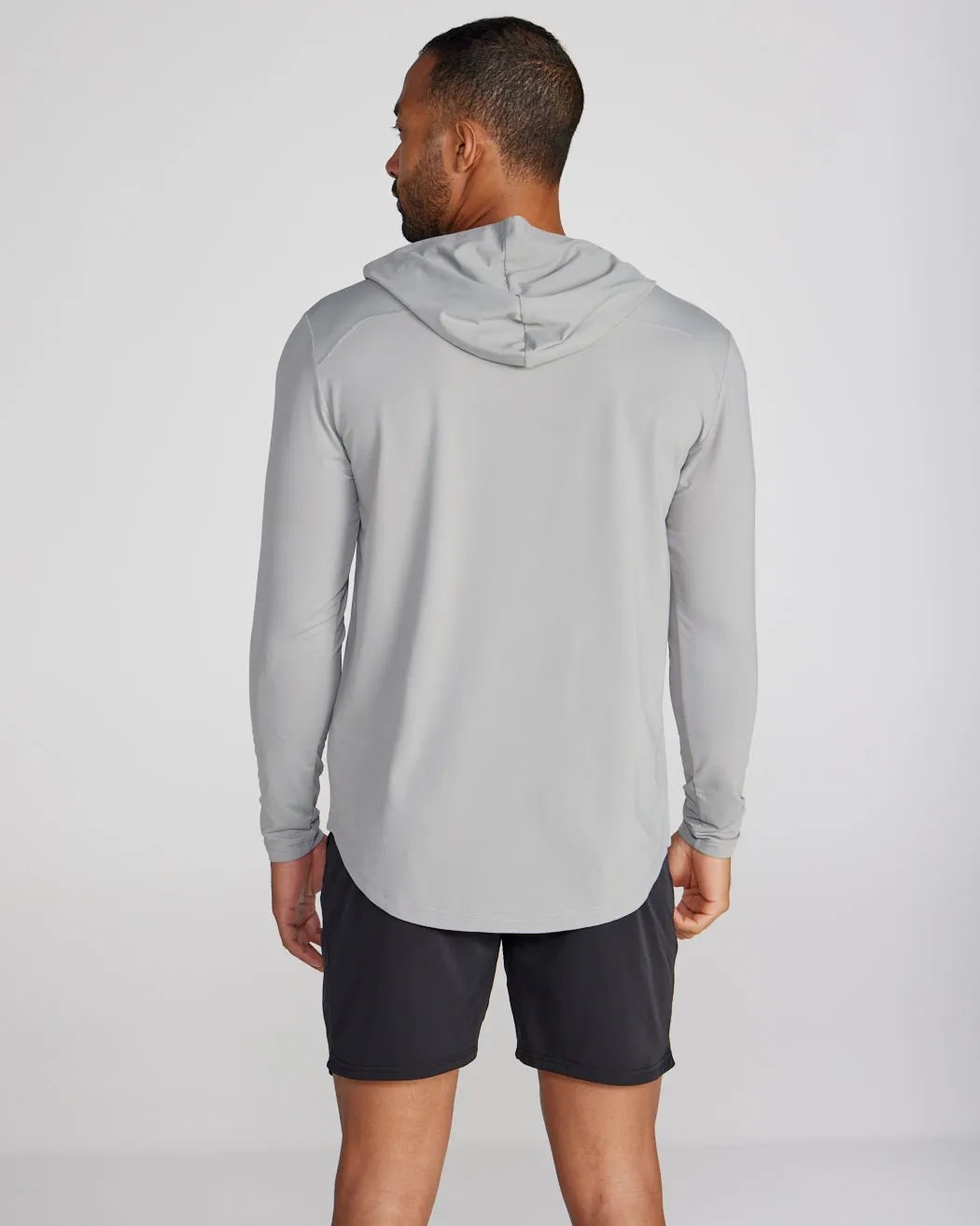 Pulse Pullover Drop-Cut Hoodie