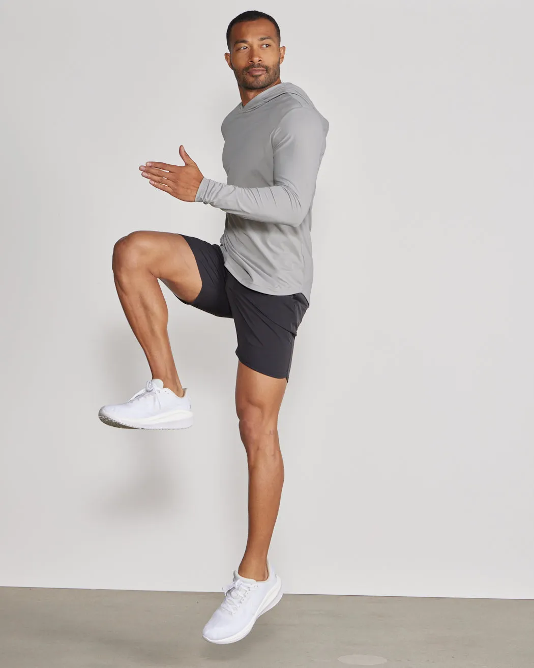 Pulse Pullover Drop-Cut Hoodie