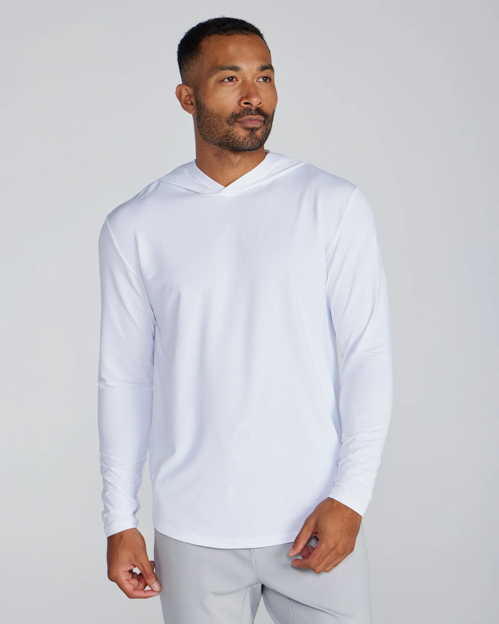 Pulse Pullover Drop-Cut Hoodie