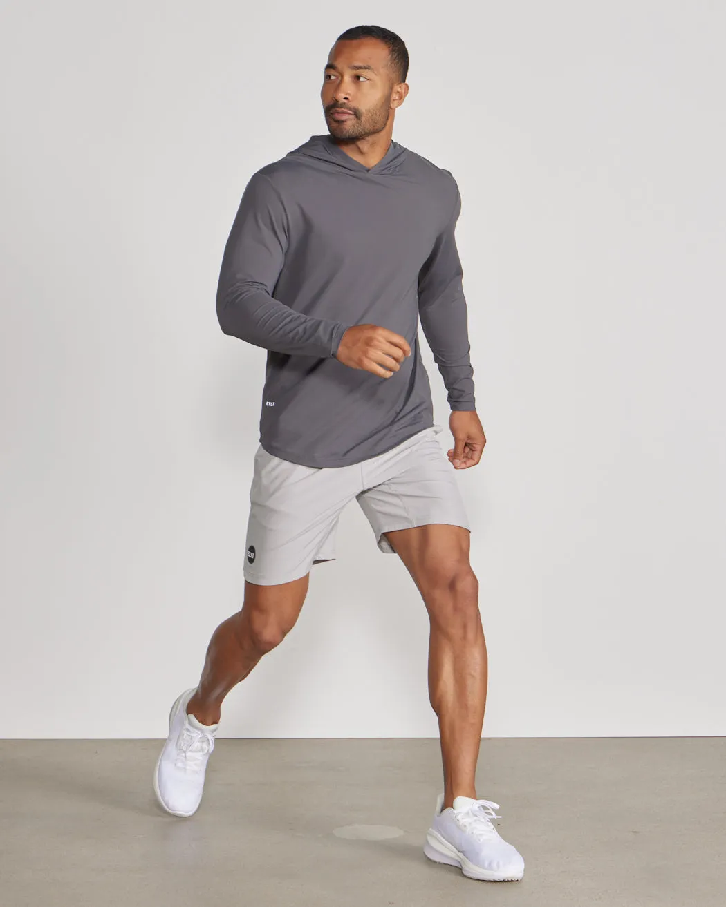 Pulse Pullover Drop-Cut Hoodie