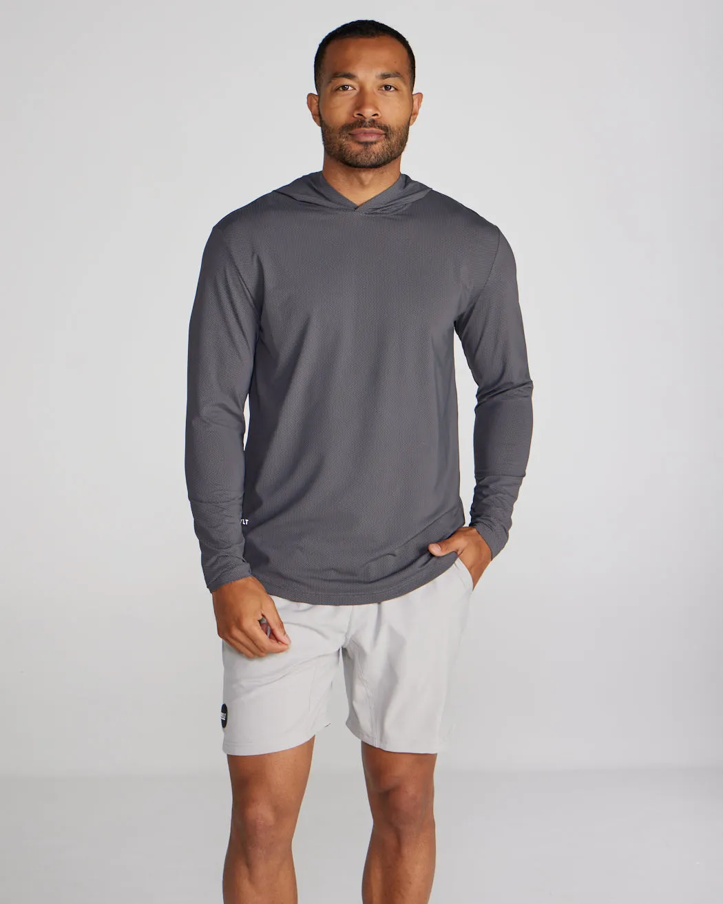 Pulse Pullover Drop-Cut Hoodie