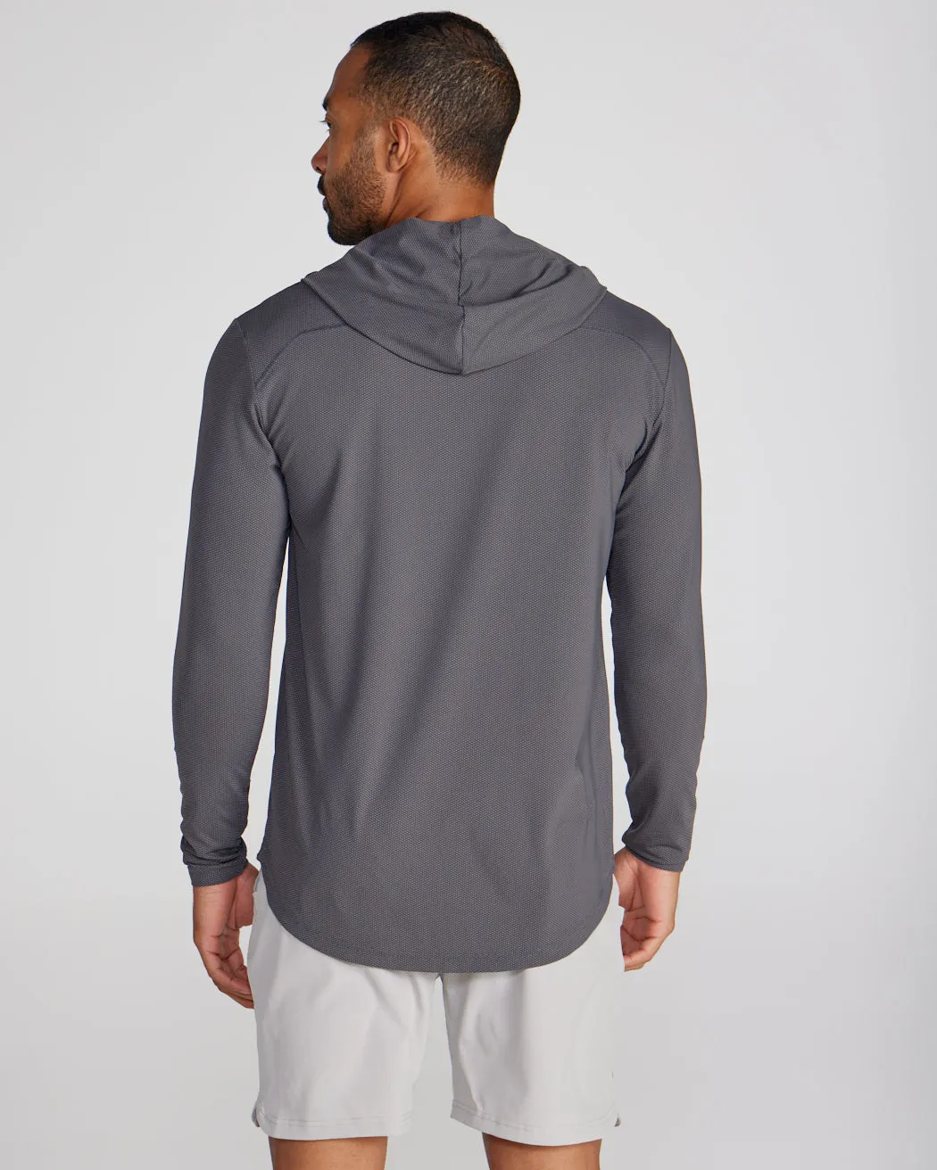 Pulse Pullover Drop-Cut Hoodie