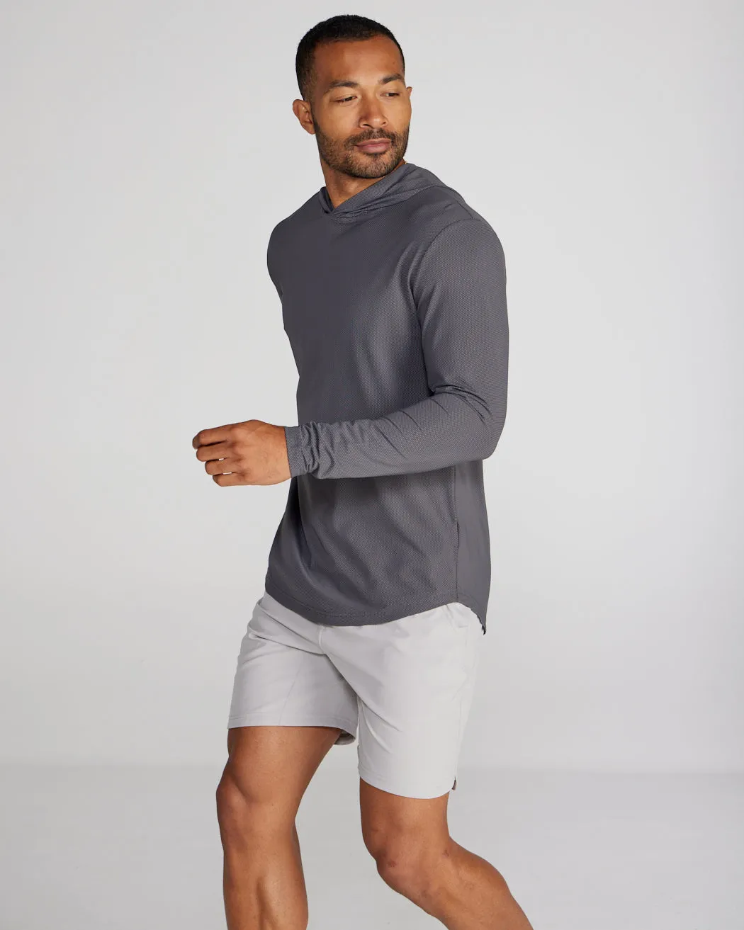 Pulse Pullover Drop-Cut Hoodie