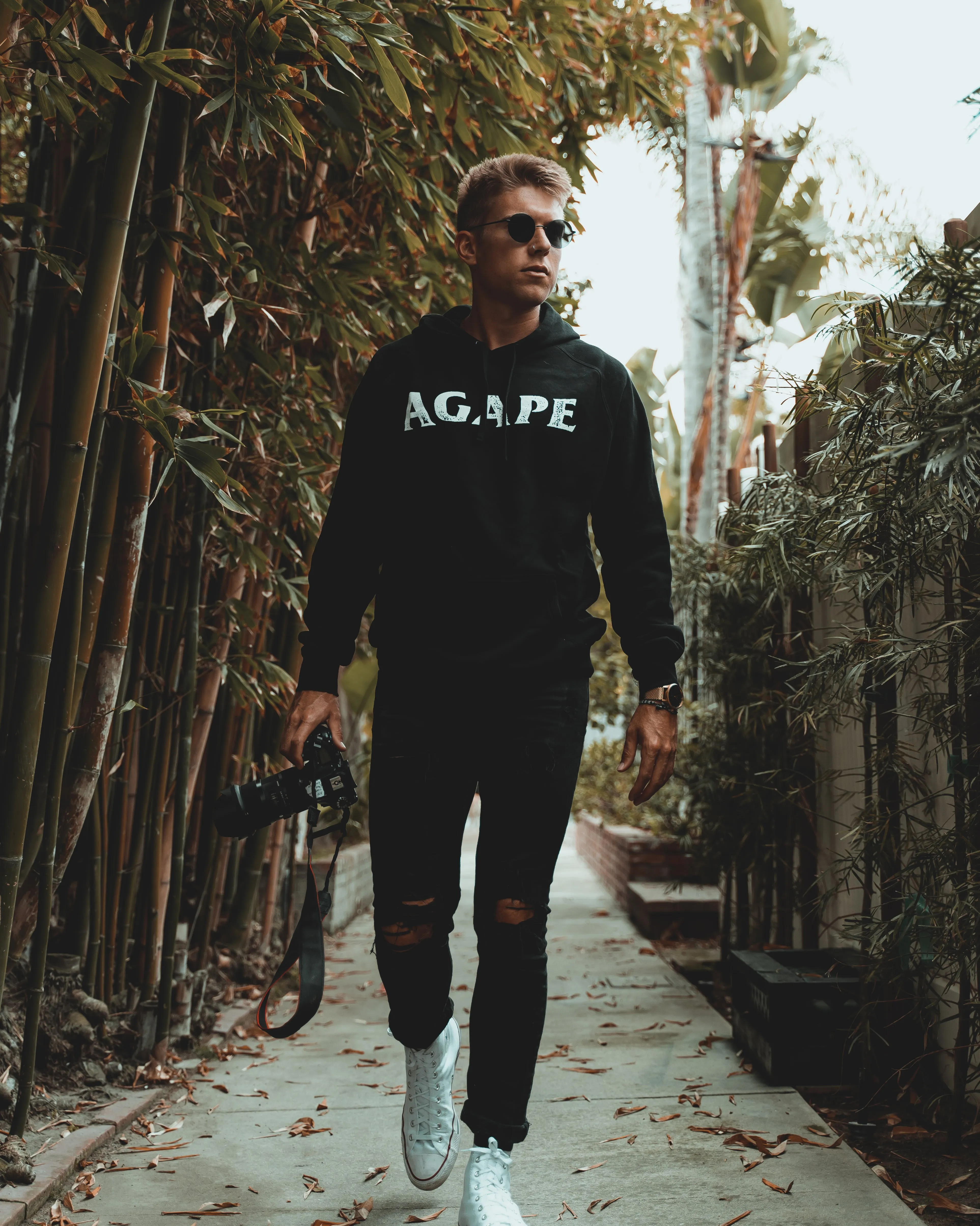 "Weathered" Agape Hoodie